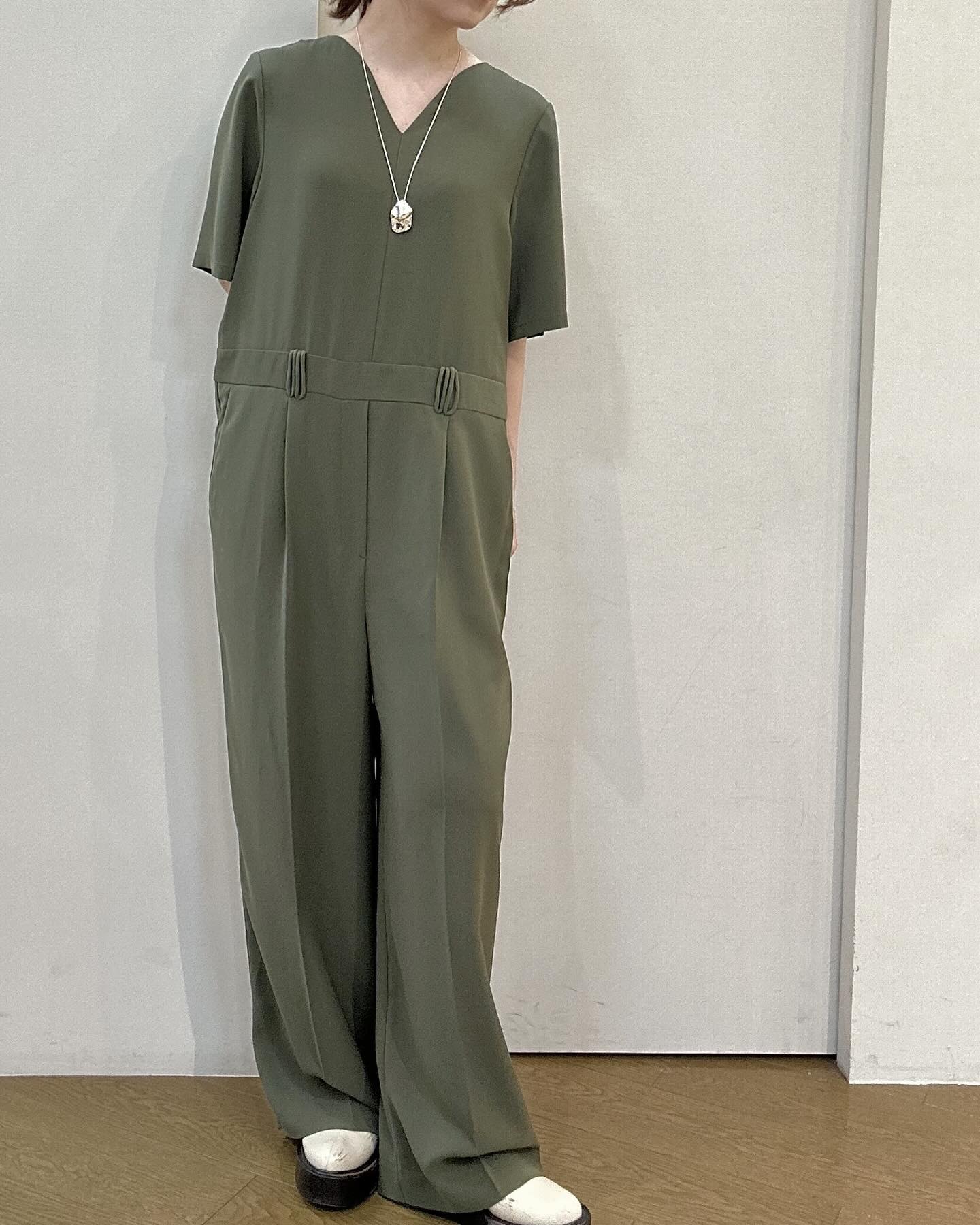 NEW リラックスシルエットのロンパース? UVカット•接触冷感の機能性 