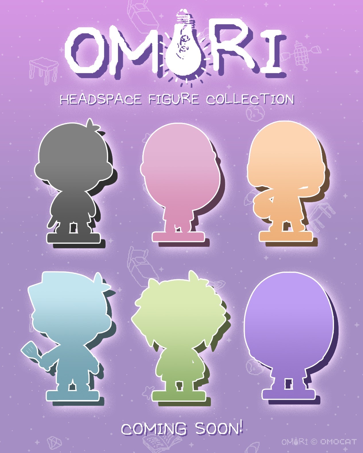 HEADSPACE Vinyl ゲームキャラクター OMORI Figure Collection