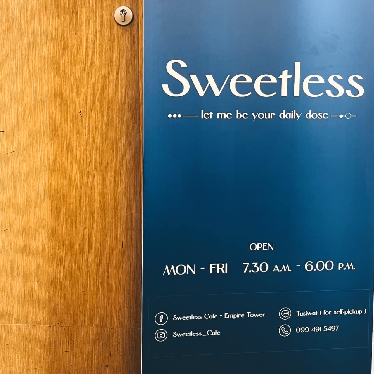 Sweetless Cafe - Empire Tower