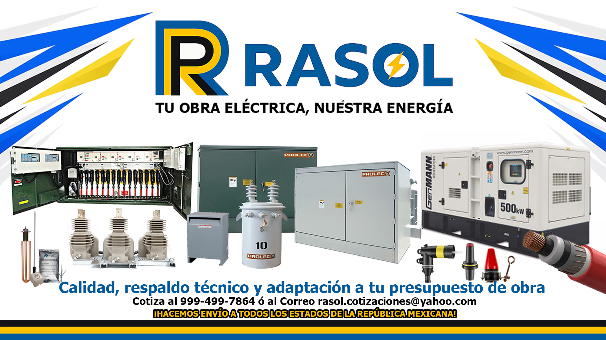 RASOL Representaciones Eléctricas | Mérida