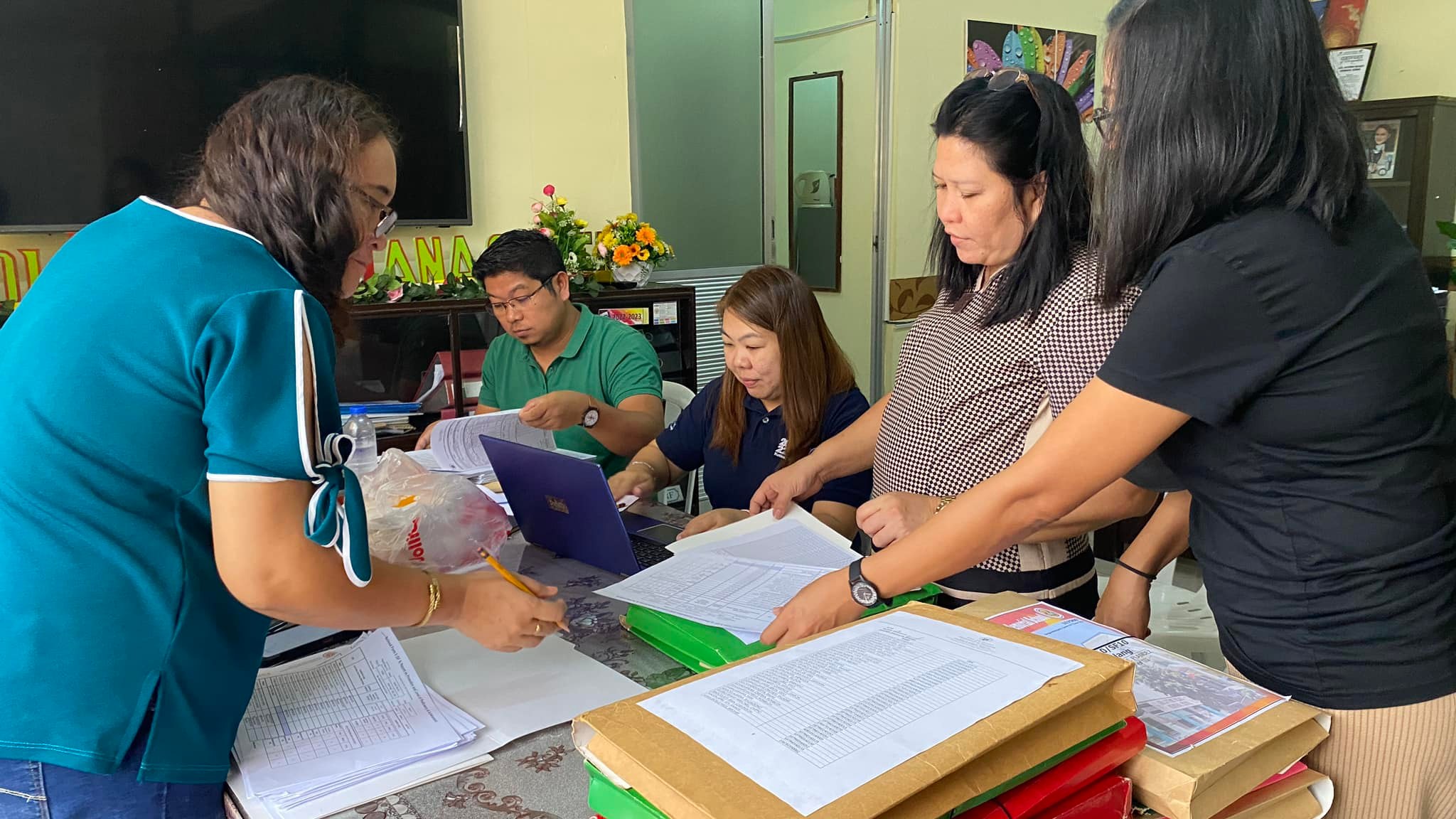 IN PHOTOS Division Checking of School Forms July 26, 2023 With sincere ...