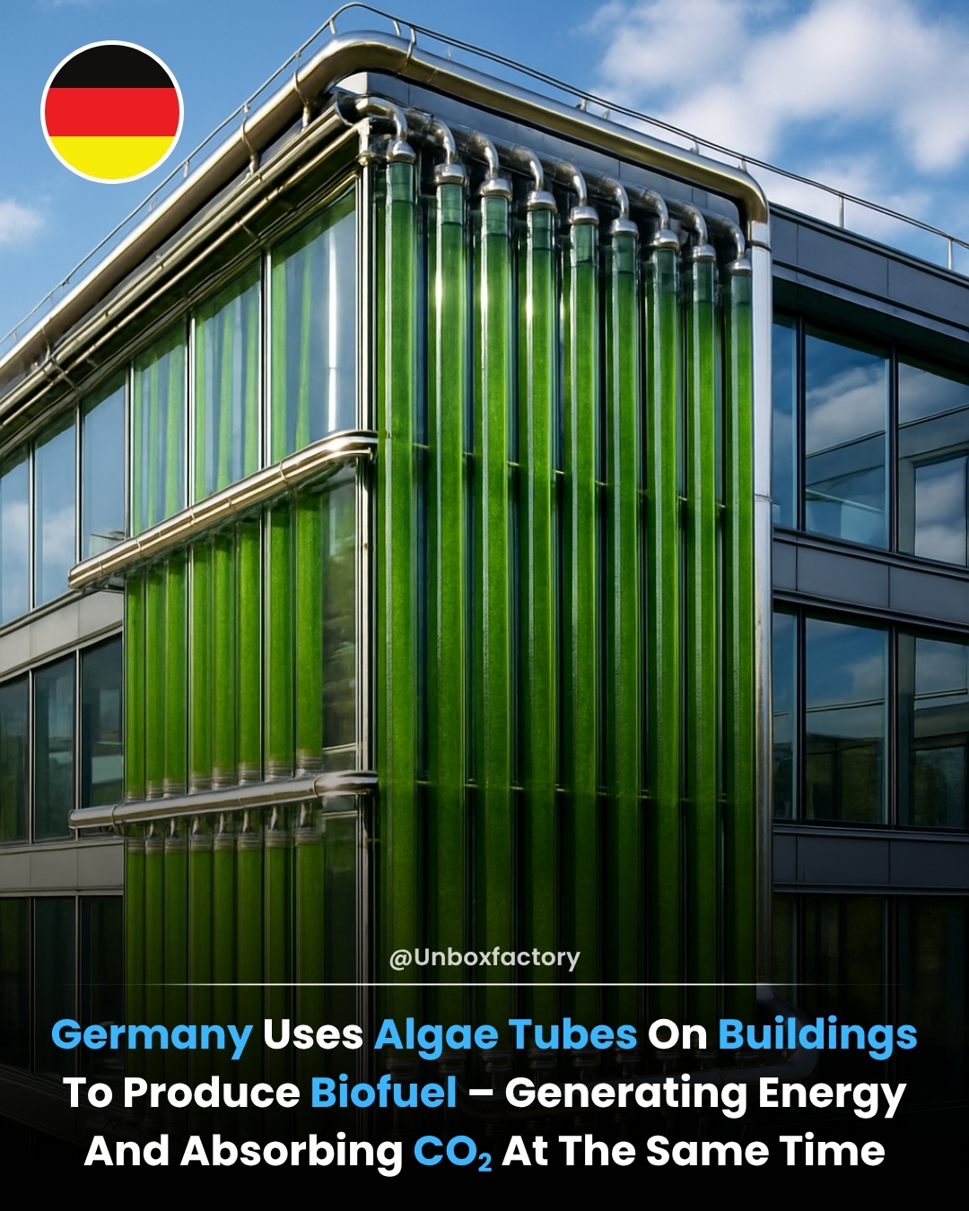 Unbox - Germany is pioneering green building technology with algae ...