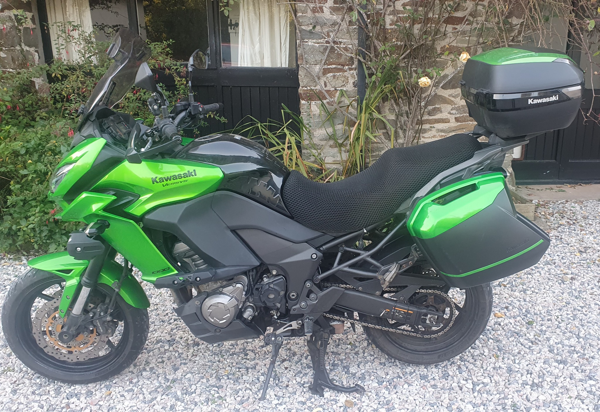Pre-registered Kawasaki Versys 1000 available with some HUGE