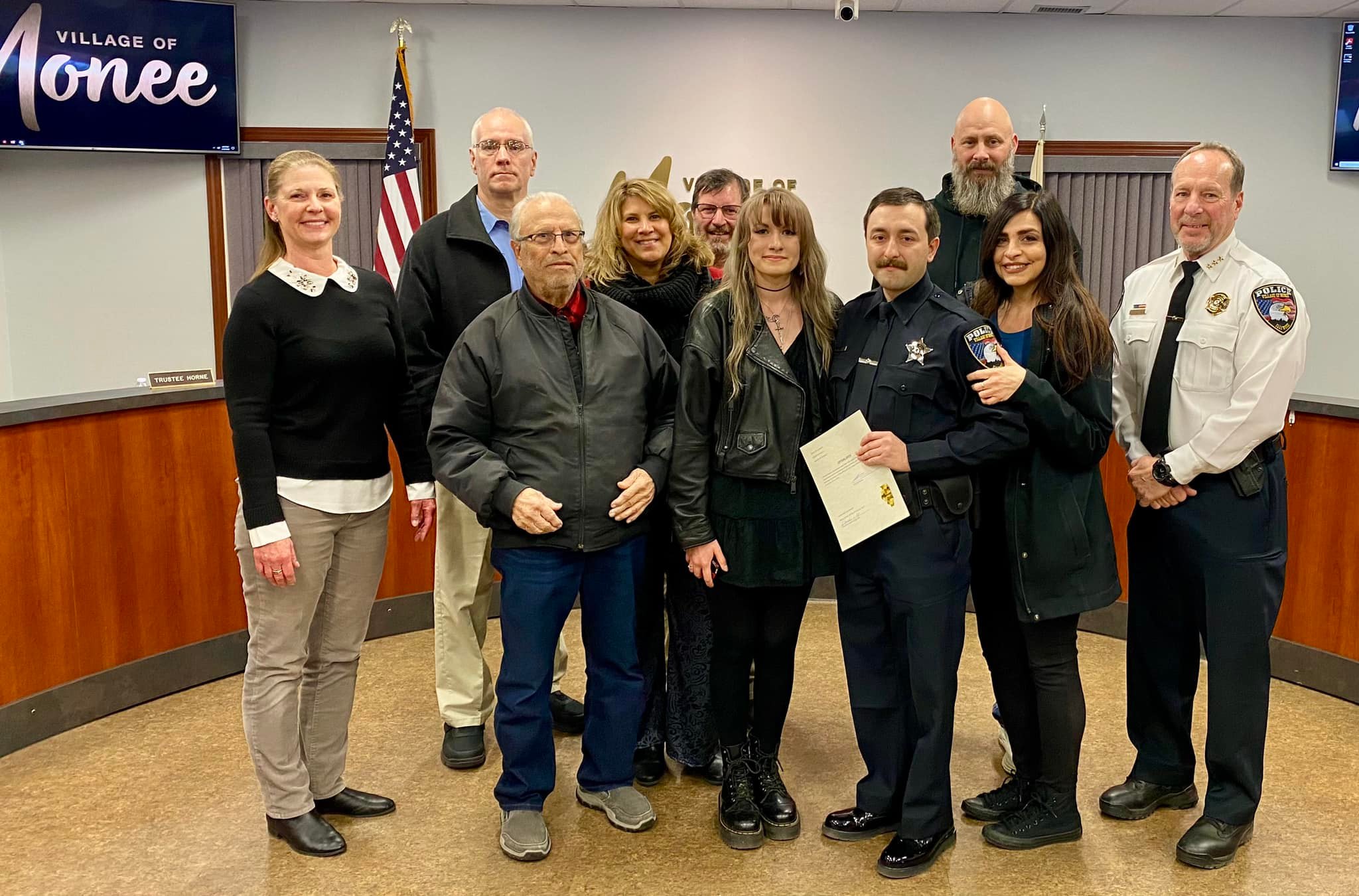 Welcome Officer Michael Pecaro! He was... - Village of Monee | Facebook