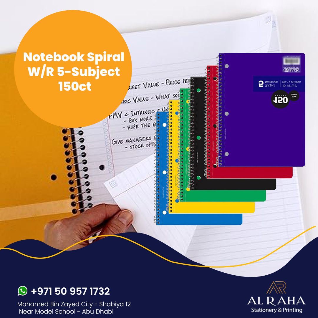 Al Raha Stationery & Printing | Abu Dhabi