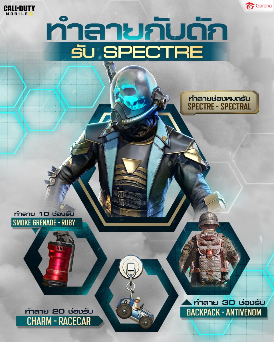 ทำลายกับดัก รับ SPECTRE... - Garena Call of Duty Mobile | Facebook