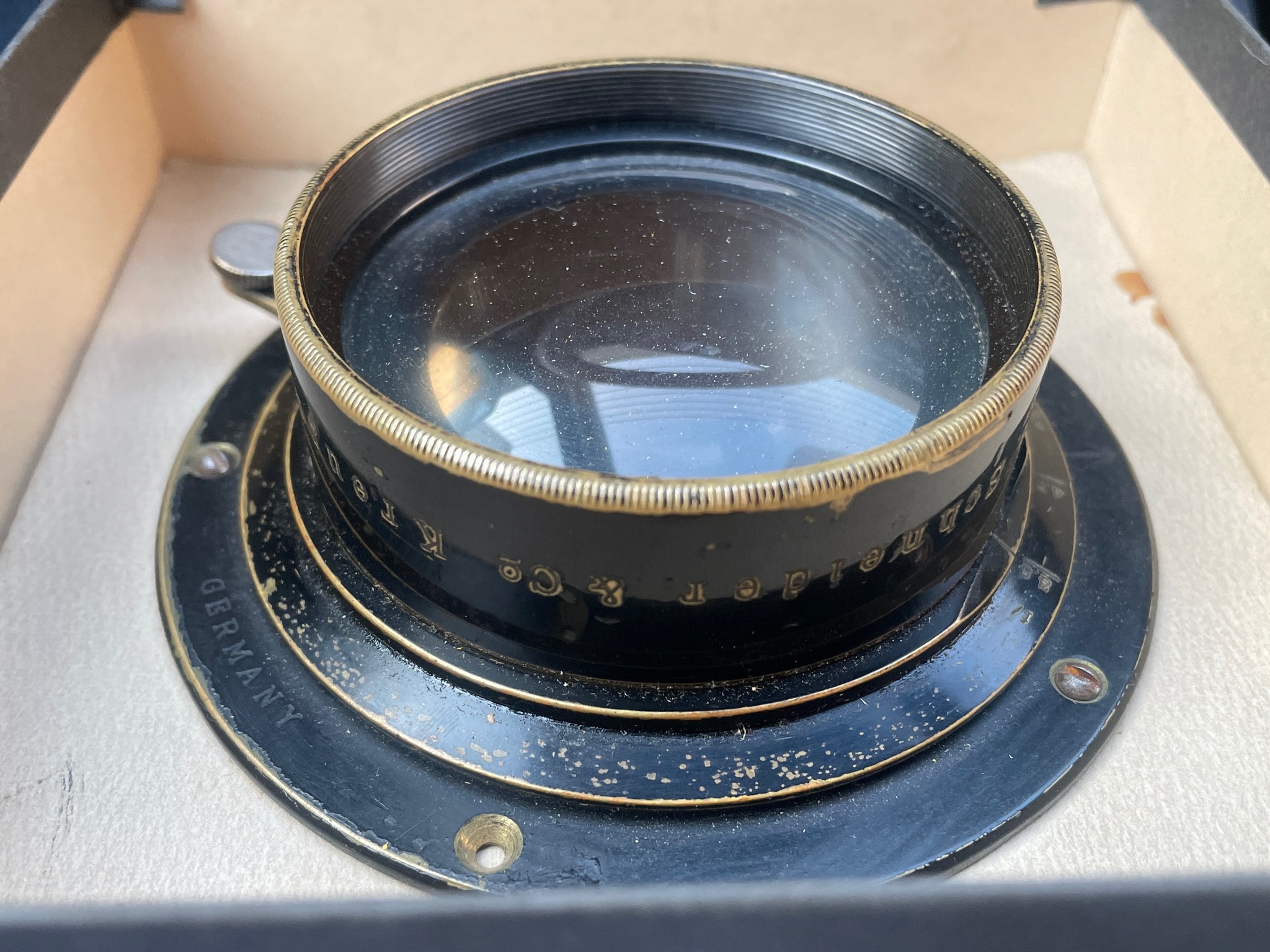 Any information on the Schneider Xenar 15cm f3.5 lens?