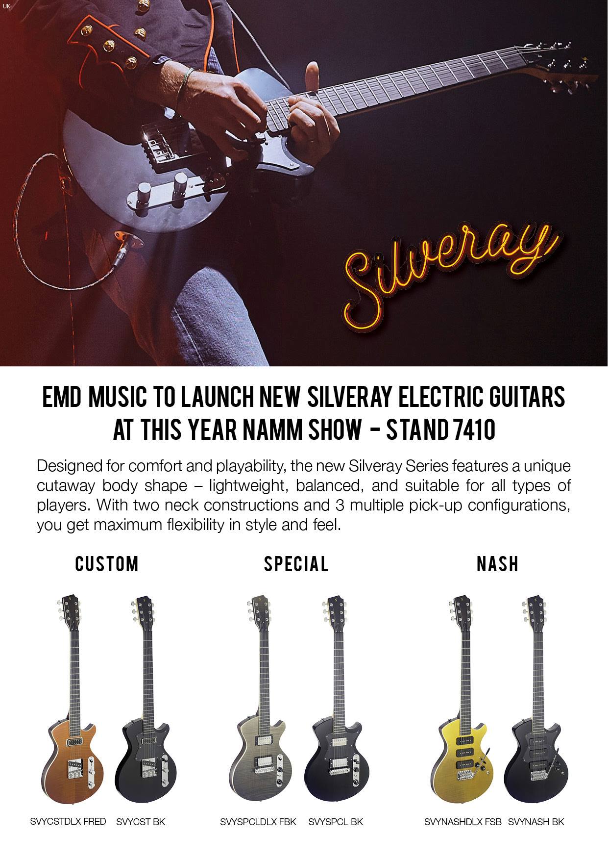 EMD Music USA - EMD MUSIC to launch new Silveray Electric...