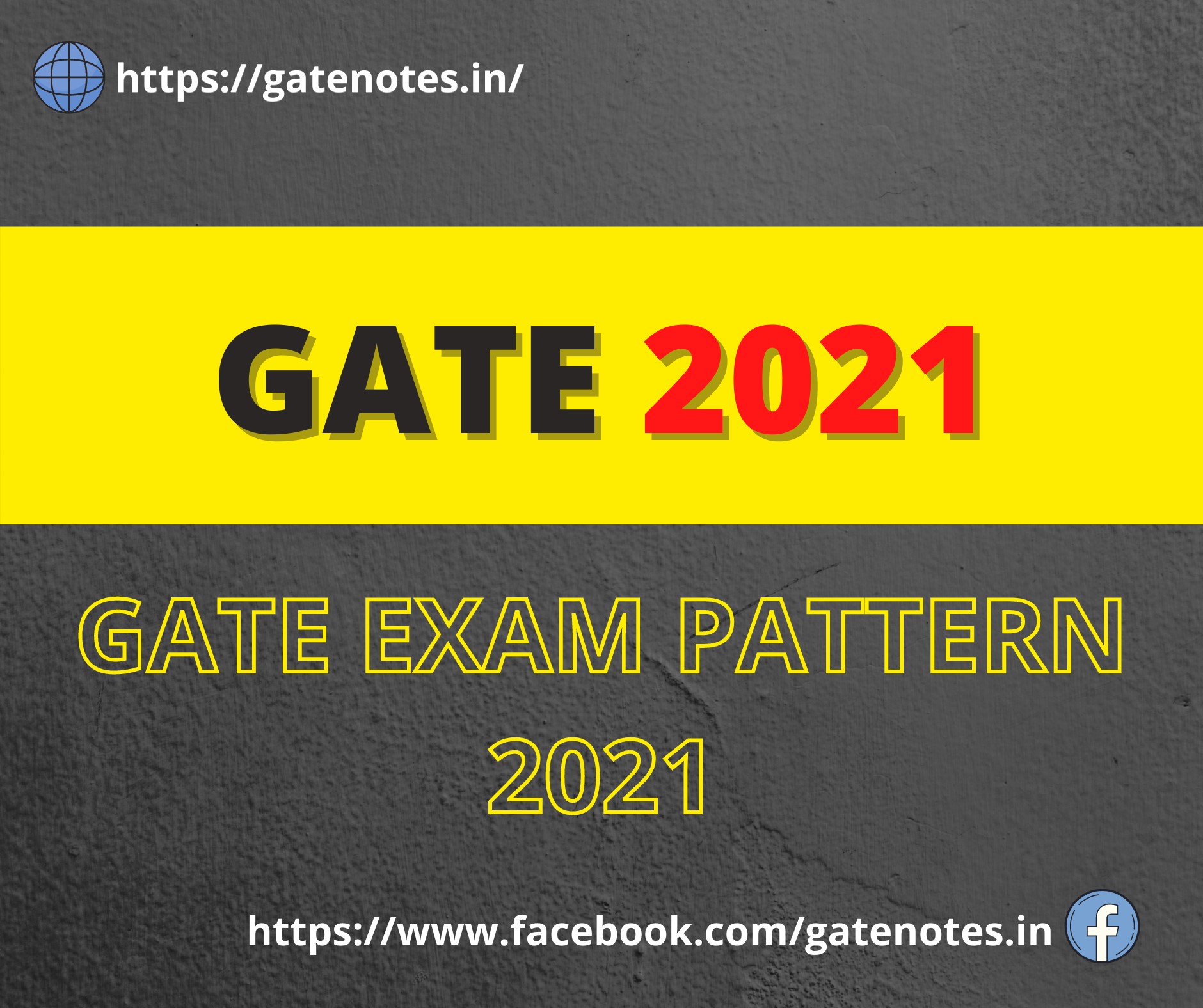 GateNotes.in - #GATE Exam Pattern 2021: Check Pattern