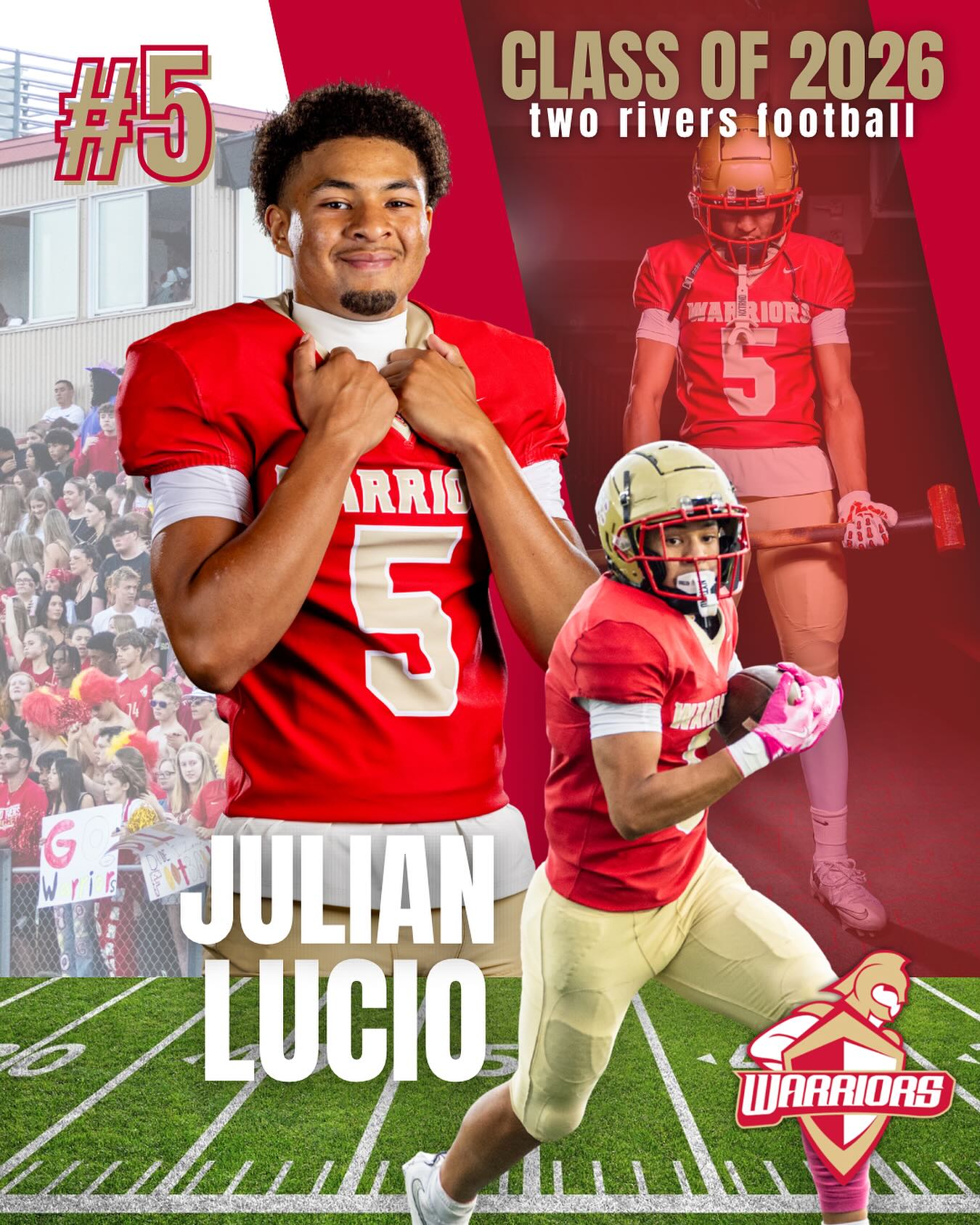Two - Class of 2026 TRFB Senior: Julian Lucio #5! @j5lucio | Facebook
