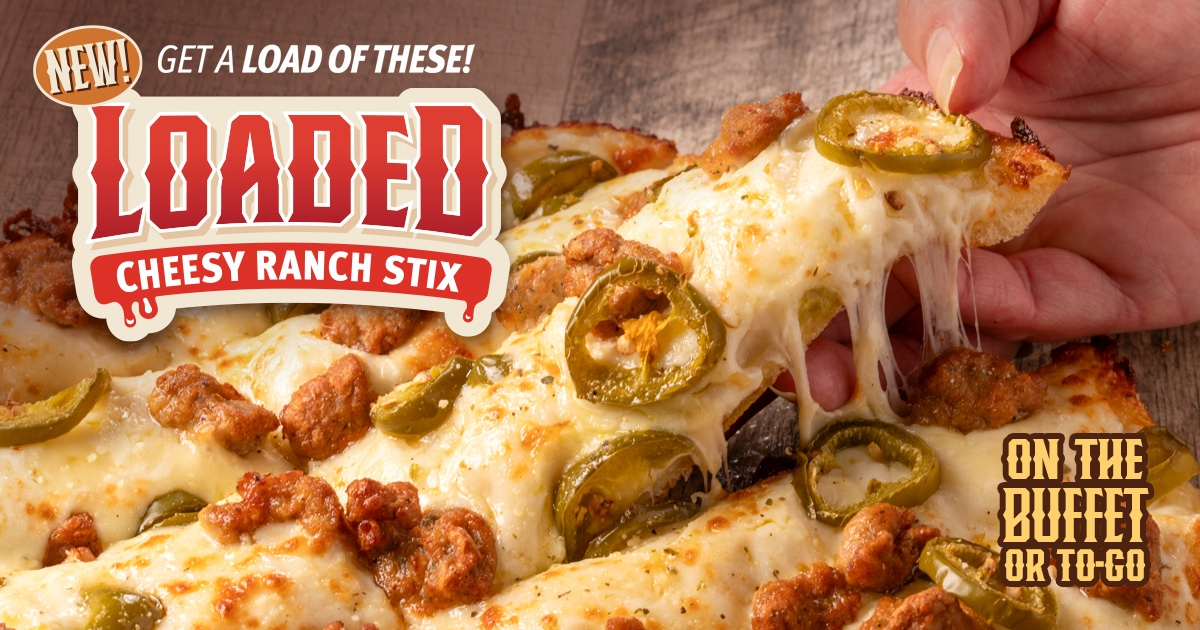 Pizza Ranch - Have you tried the Loaded Cheesy Ranch Stix... | Facebook