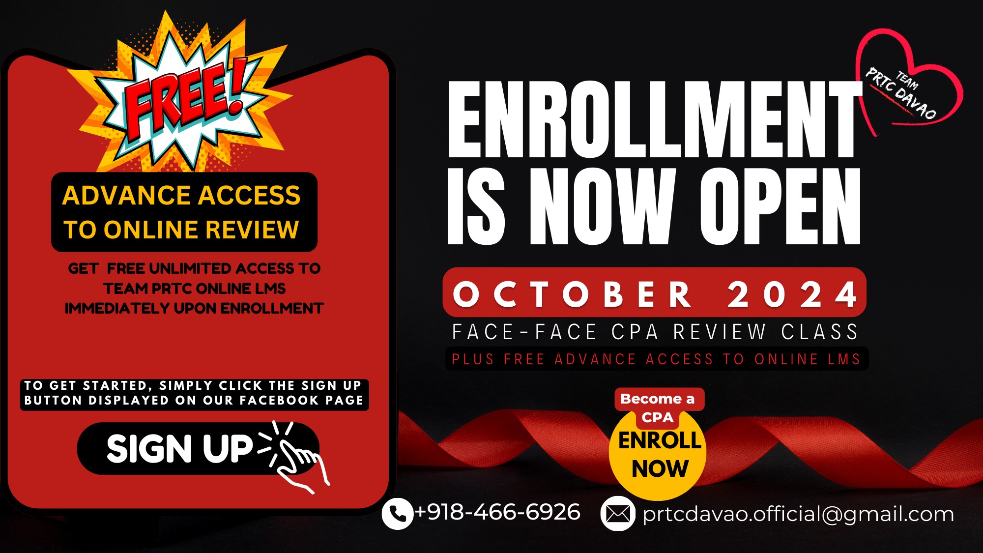Team - Team PRTCDavao Now Accepts Enrollment!💥 BATCH OCTOBER 2024 F2F ...