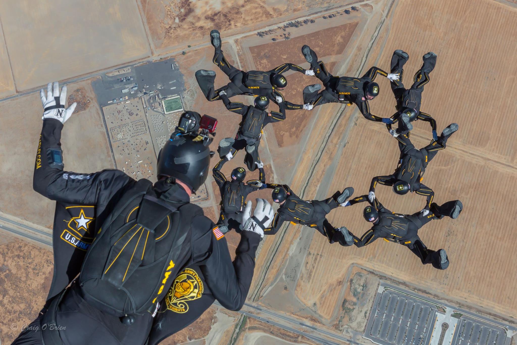 Skydive Perris - Yesterday, the US Army Golden Knights... | Facebook