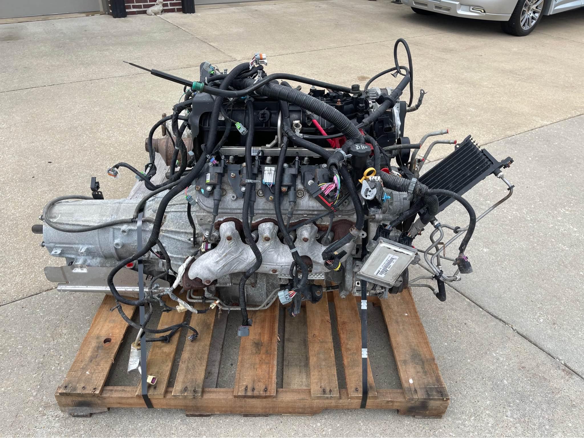 2011 Vortec 5.3 RPO LC9 Engine and Transmission 92k Miles with Harness ...