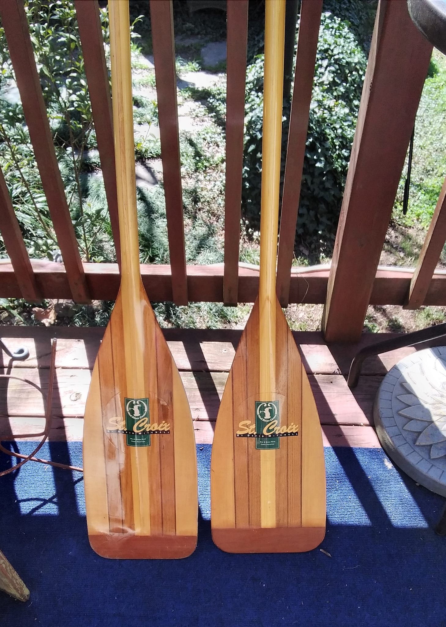What is the history of Mad River Canoe St. Croix paddles?