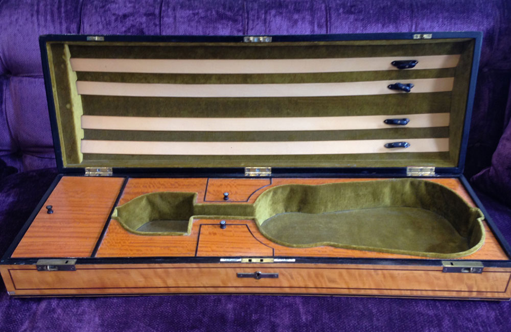 Luxury violin case as a statement piece