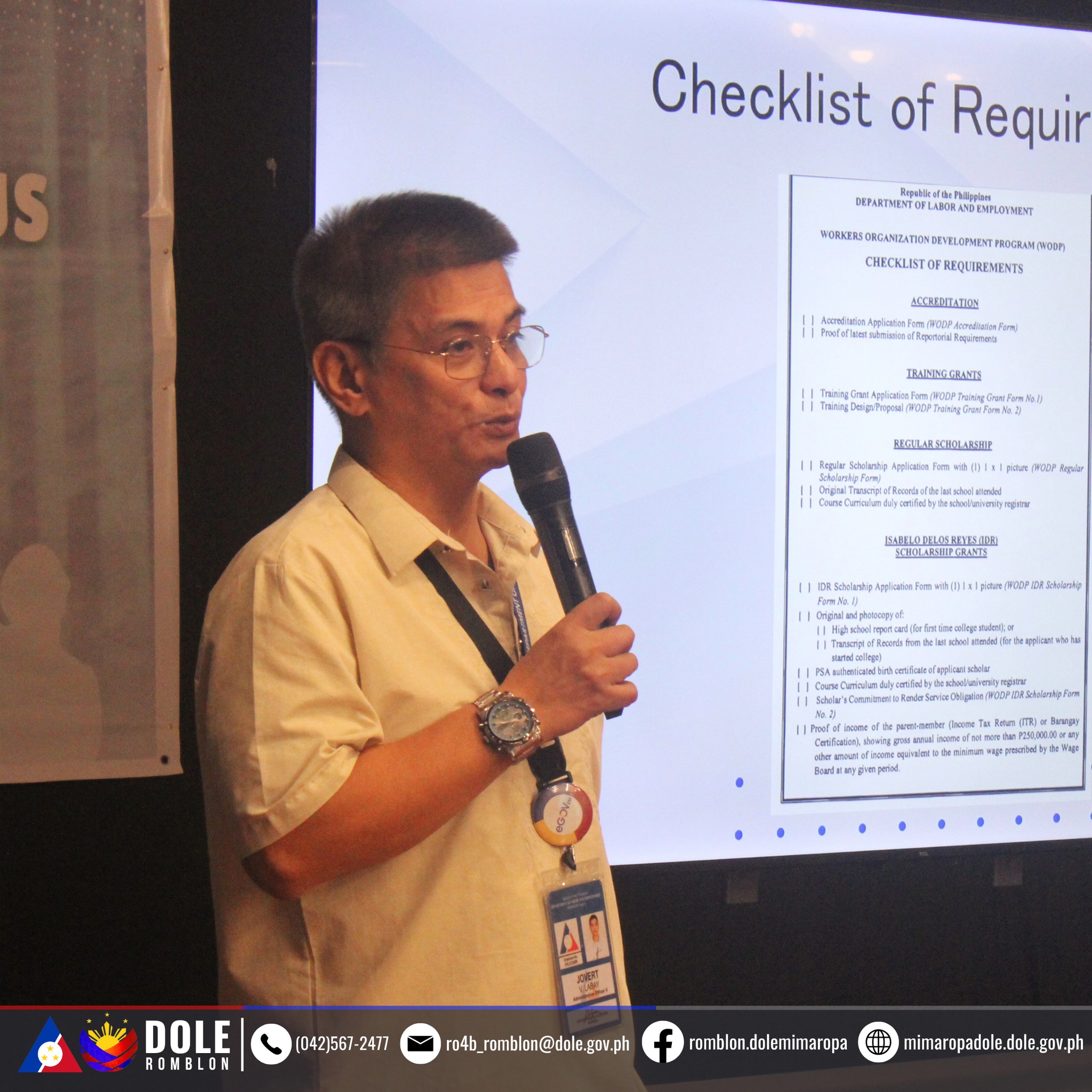 DOLE Romblon Provincial... - DOLE Romblon Provincial Office