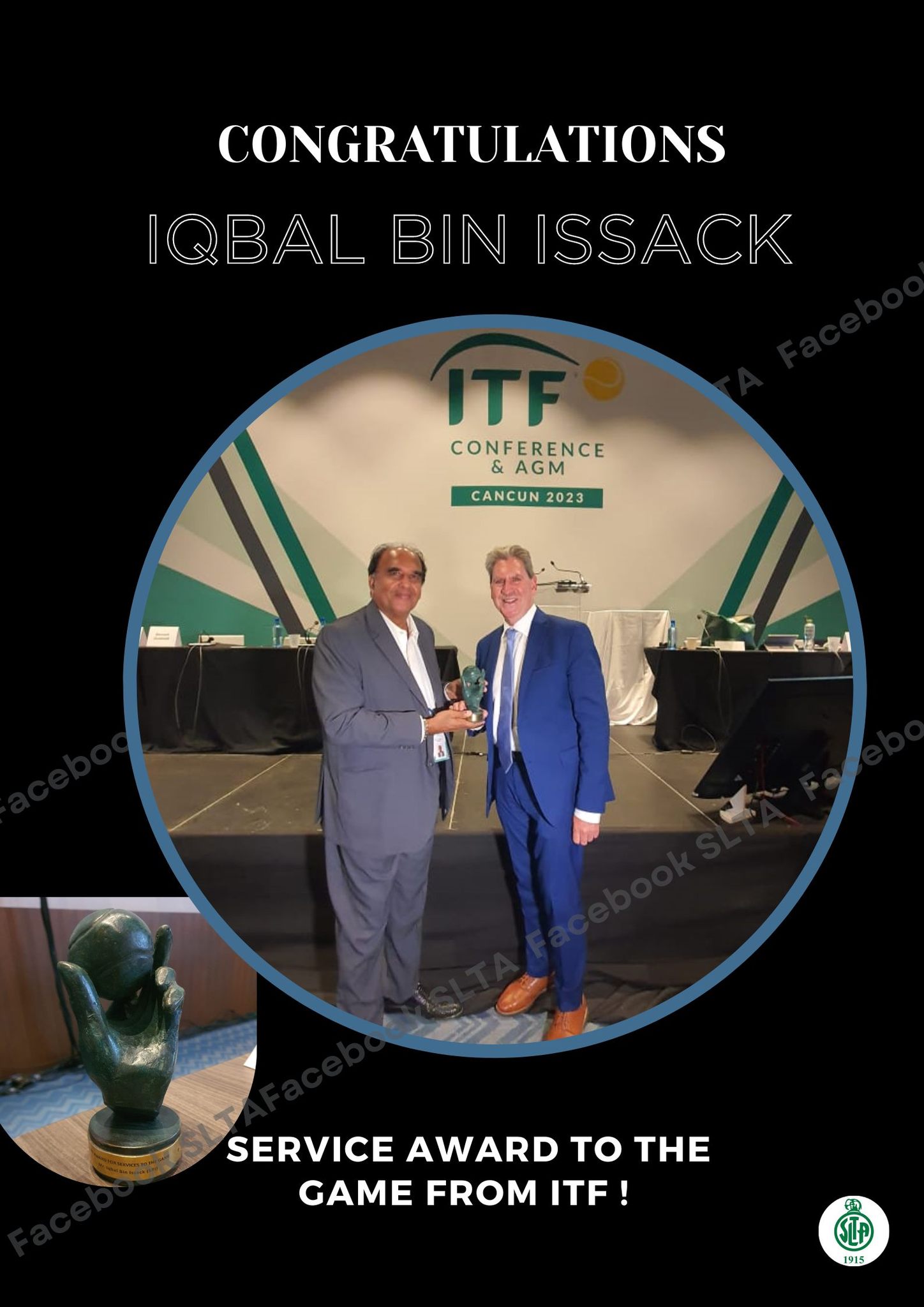 Mr. Iqbal Bin Issack... - Sri Lanka Tennis Association