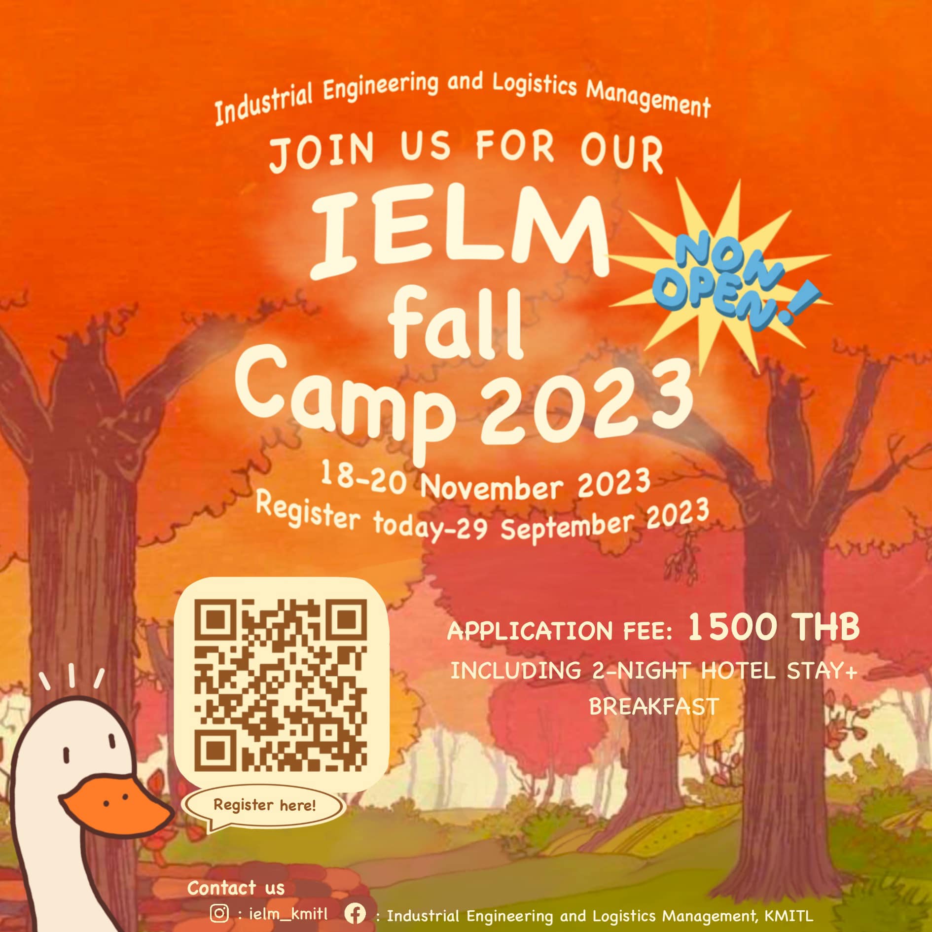 ‼️ IELM FALL CAMP 2023 Registration is being extended until October 6 ...