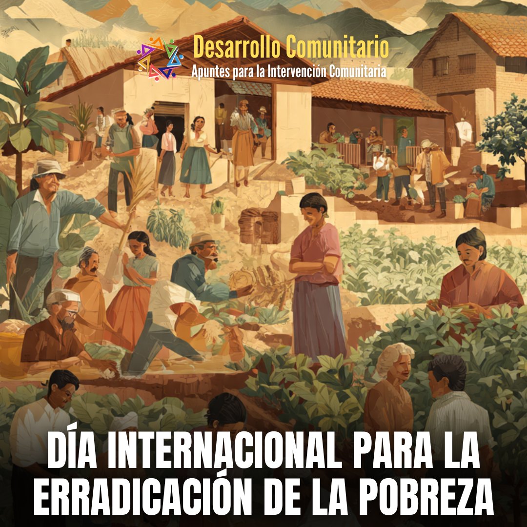 🌎 Día Internacional para la Erradicación de la Pobreza La pobreza no se ...