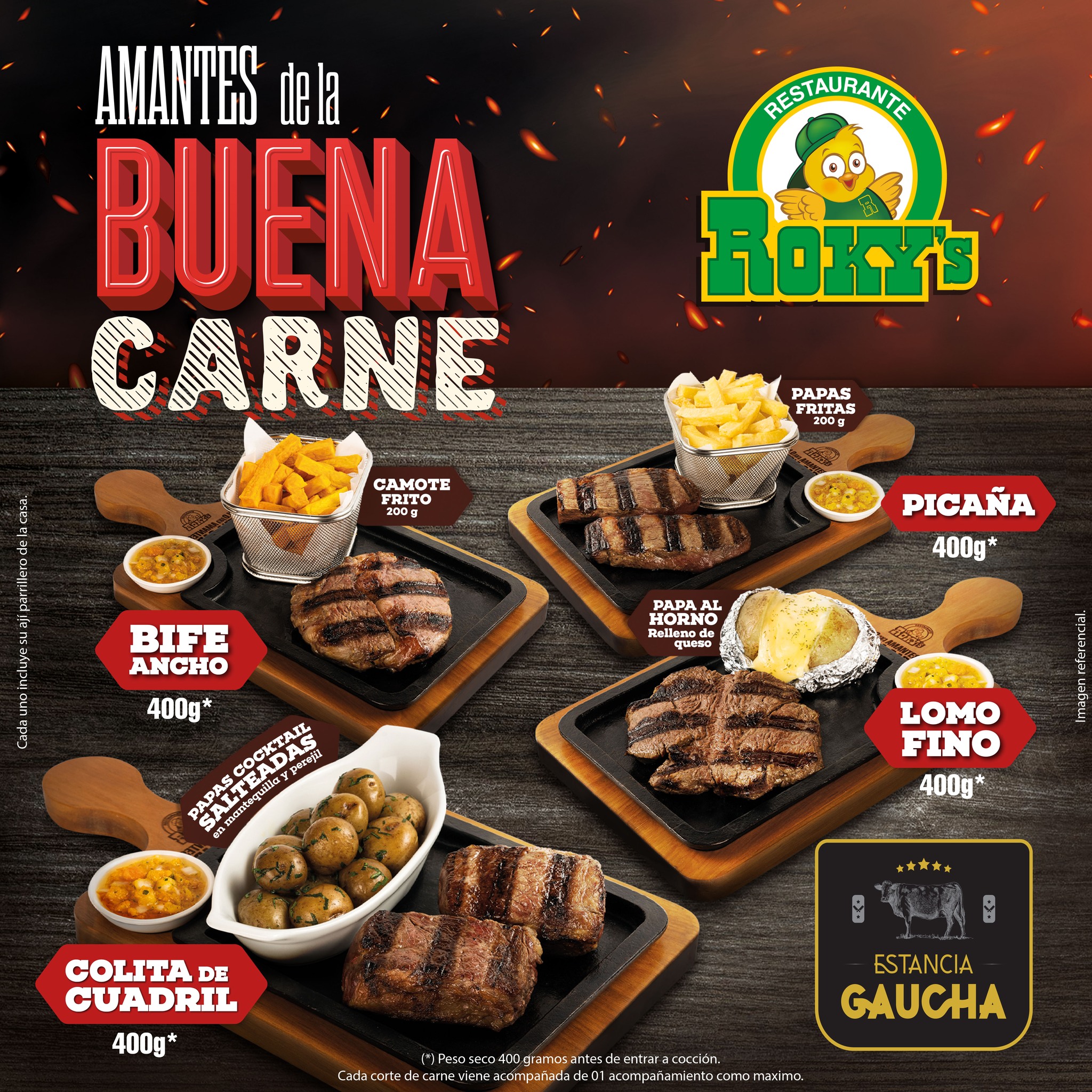 Roky's - ¡Las Carnes en Roky's llegaron para conquistar tu...