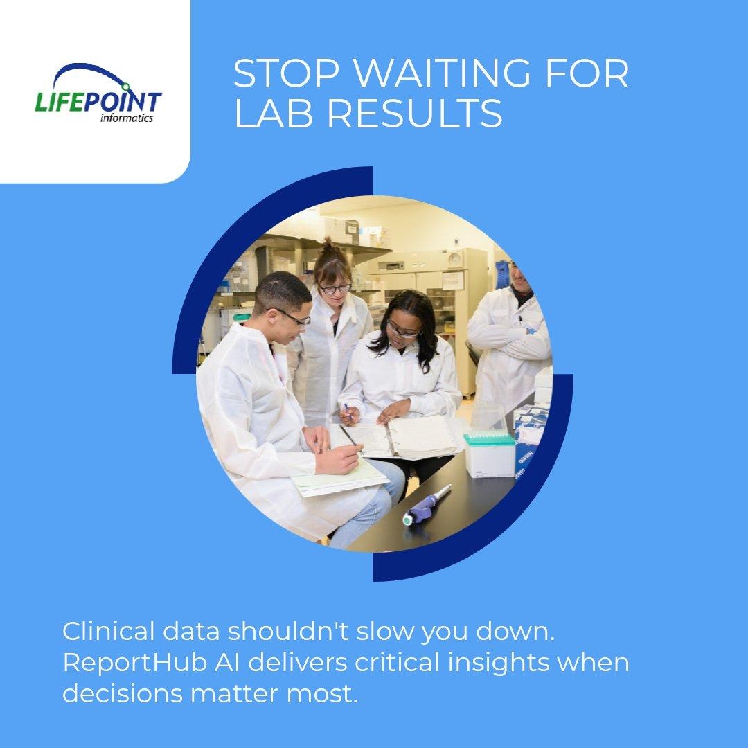 Introducing ReportHub AI – the lab... - Lifepoint Informatics | Facebook