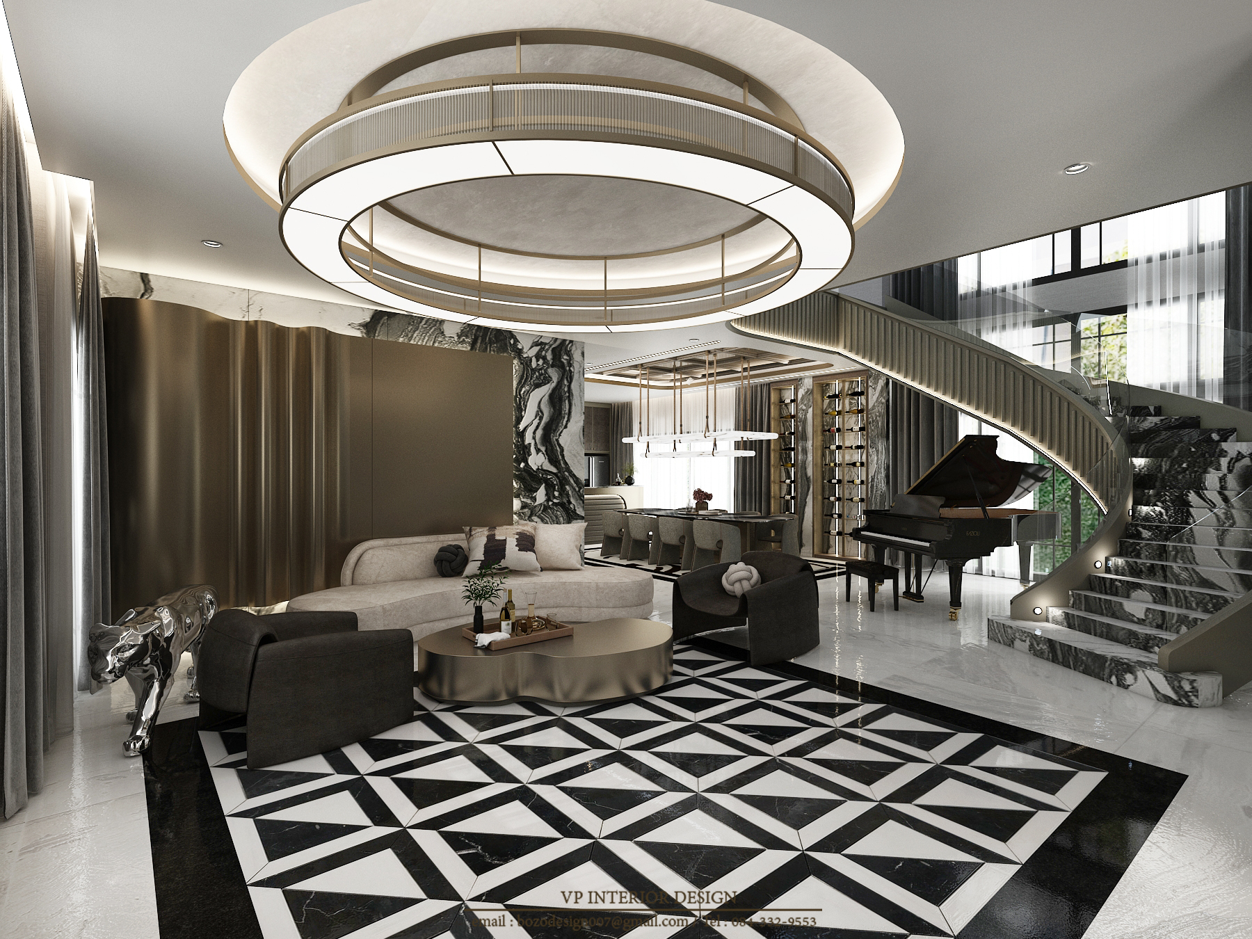 แบบดราฟแรกของหลัง... - VP interior design รับออกแบบตกแต่งภายใน