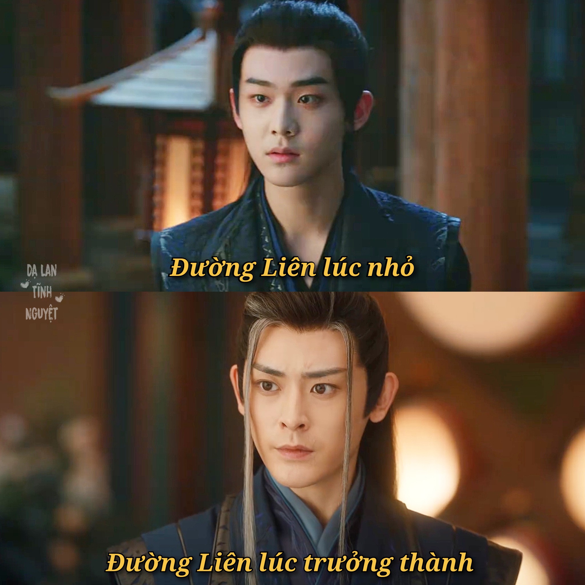 Dạ - Đại sư huynh Đường Liên của dàn báo con dễ thương từ lúc nhỏ luôn ...