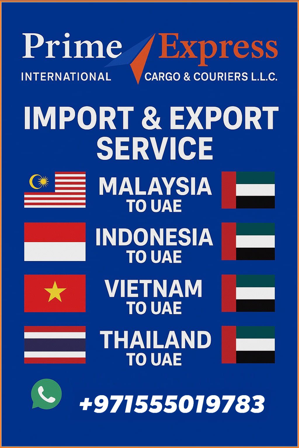 Prime Express int'l courier & cargo | Abu Dhabi