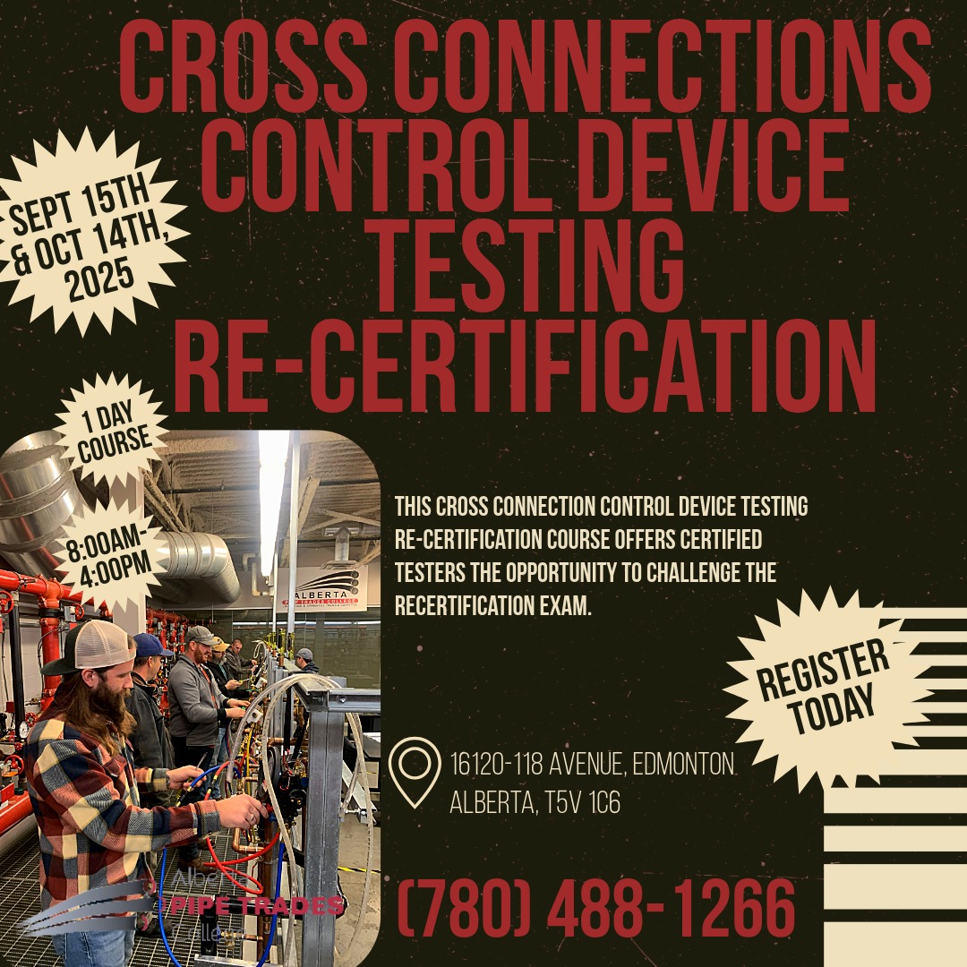 Alberta - Cross Connections Control Device Testing Re-Certification👩‍🔧🧑 ...