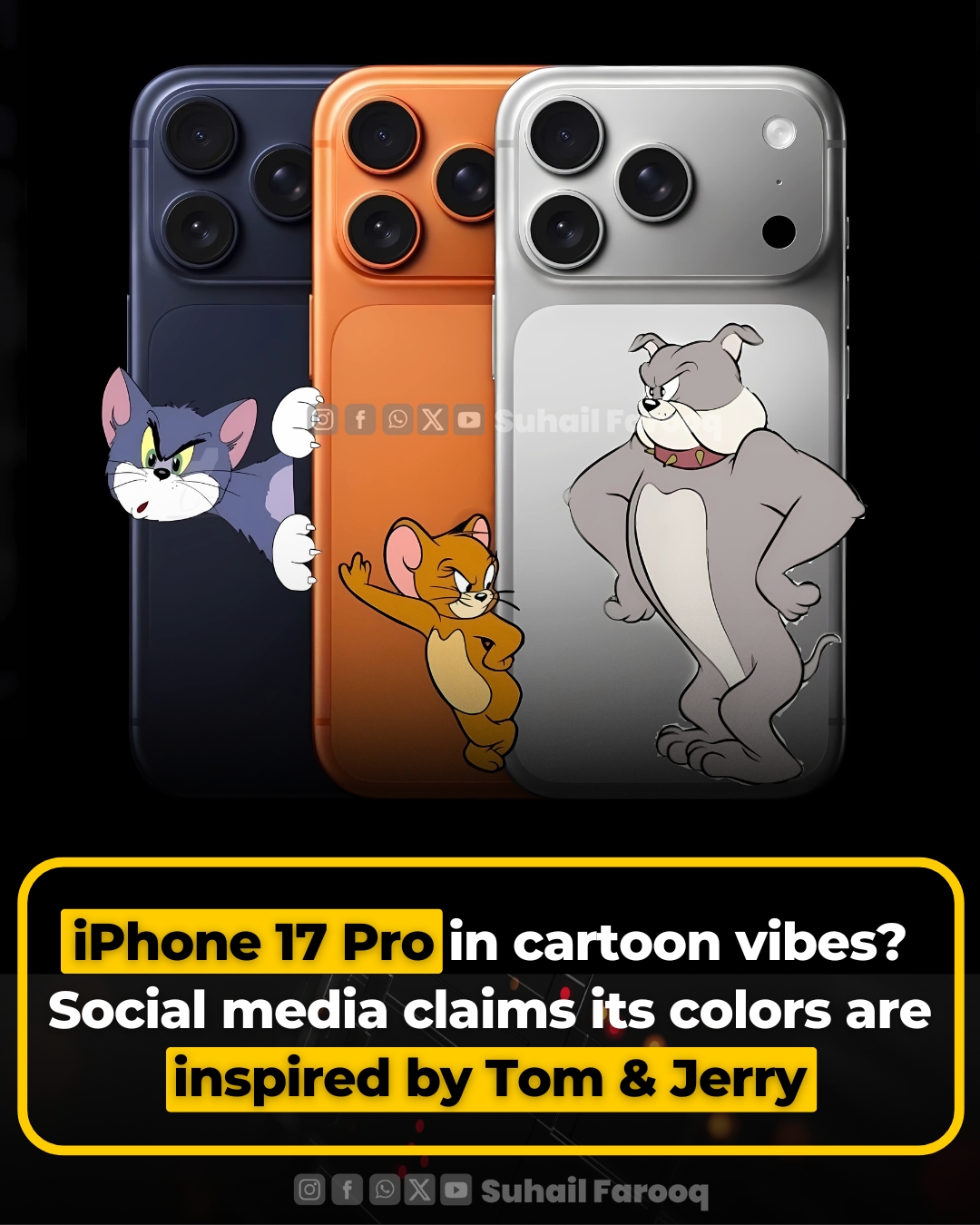 Apple just turned the iPhone 17 Pro Max launch into a Tom & Jerry