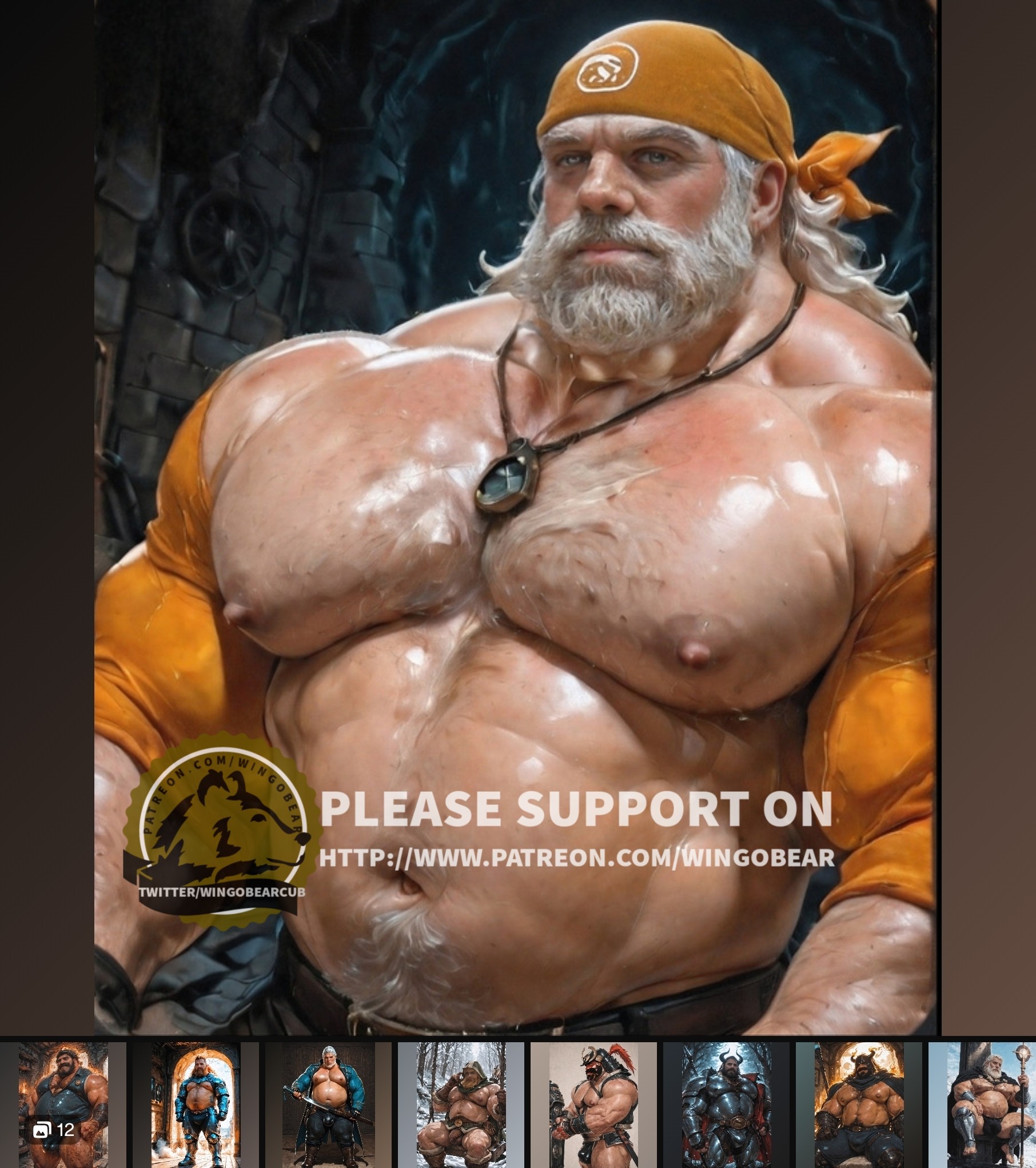 Wingobearart - The Bulwark Brotherhood: A Dad Bod Bestiary 
