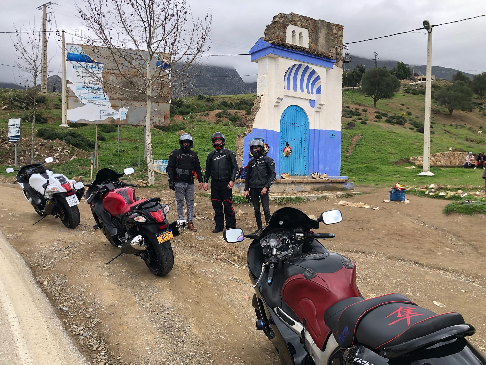 a great outing with the Hayabusa or Marocco thank you friends