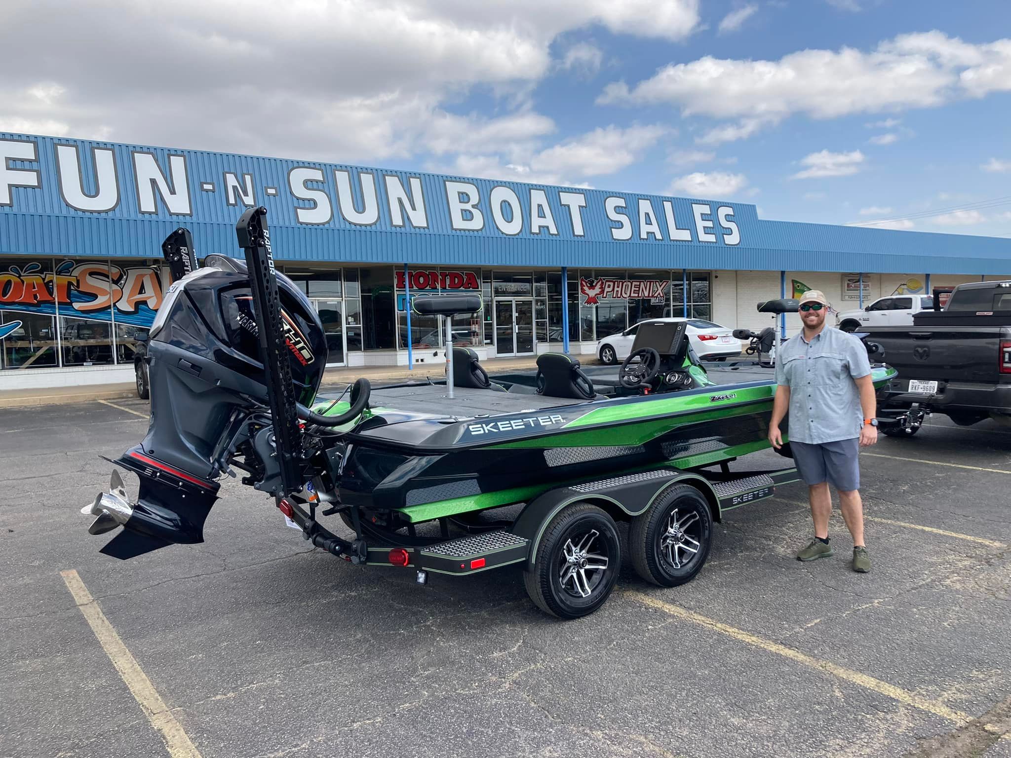 Congratulations to Les Haralson on his purchase of a beautiful