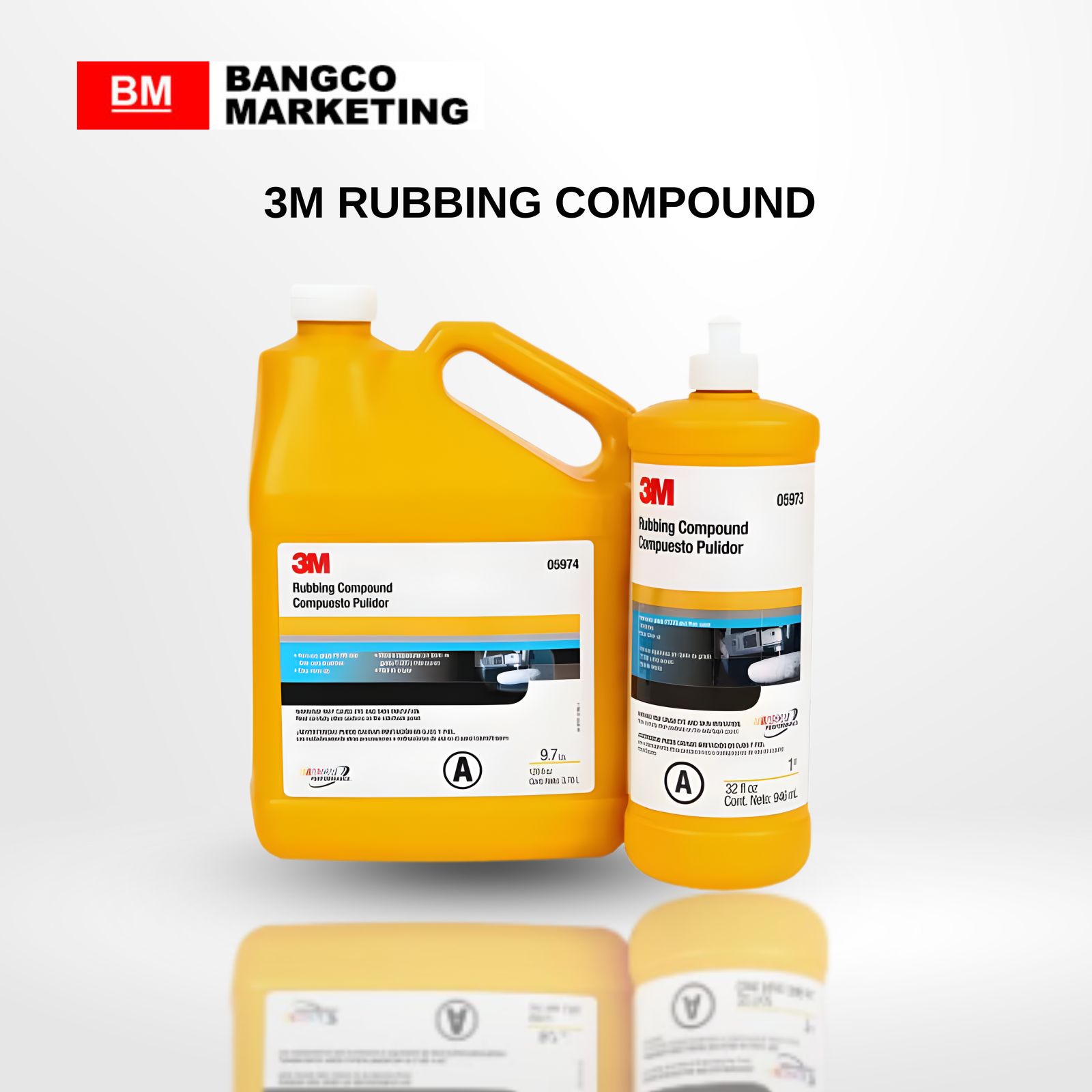 3M - 3M Rubbing Compound is an automotive surface finishing product ...