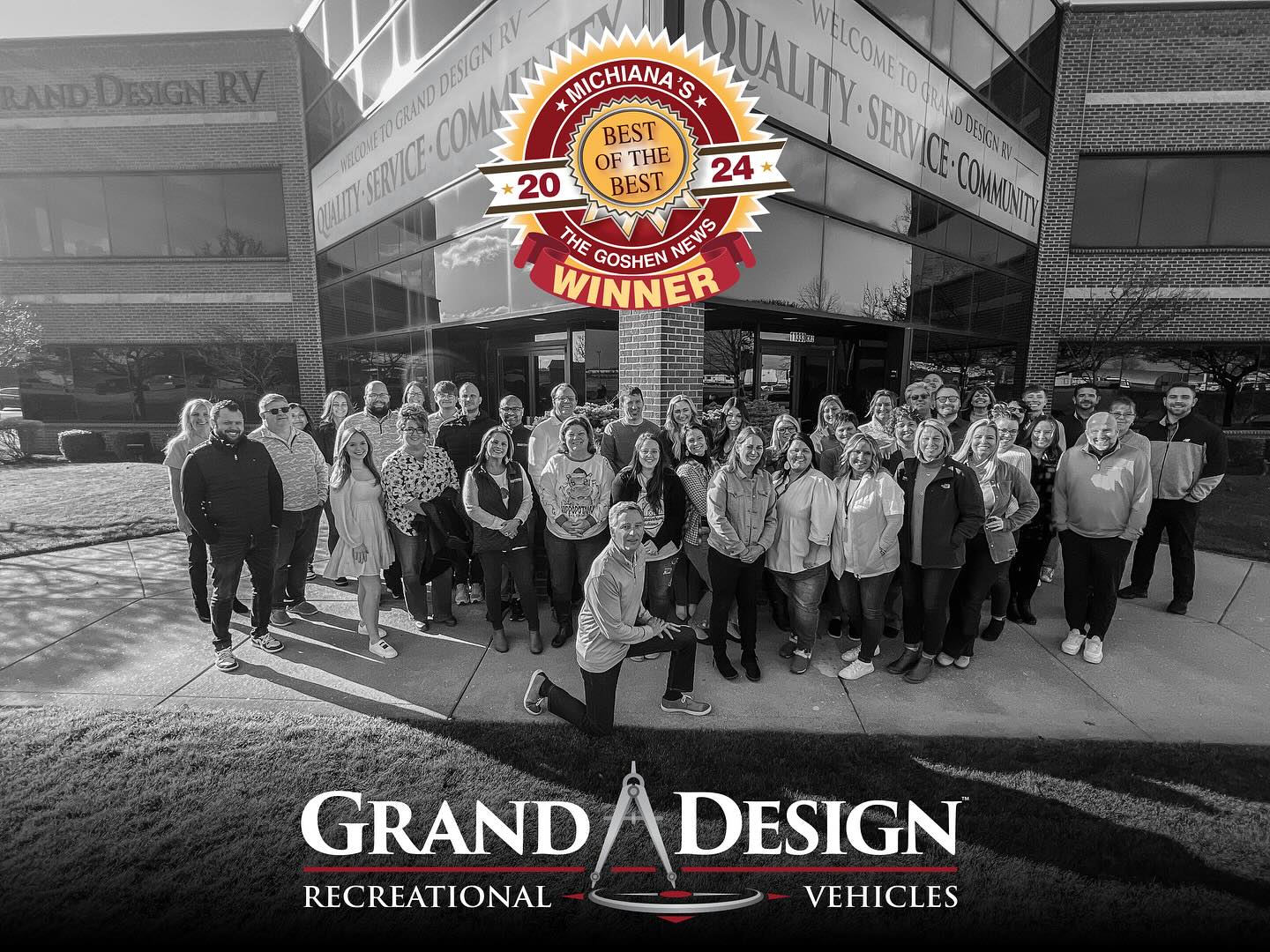 Grand Design RV - We were recently awarded Best Employer...