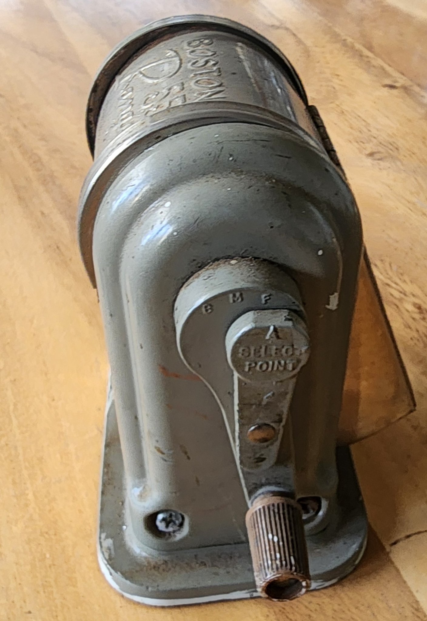Vintage BOSTON Ranger 55 Desk Pencil Sharpener — Tested & Working ...