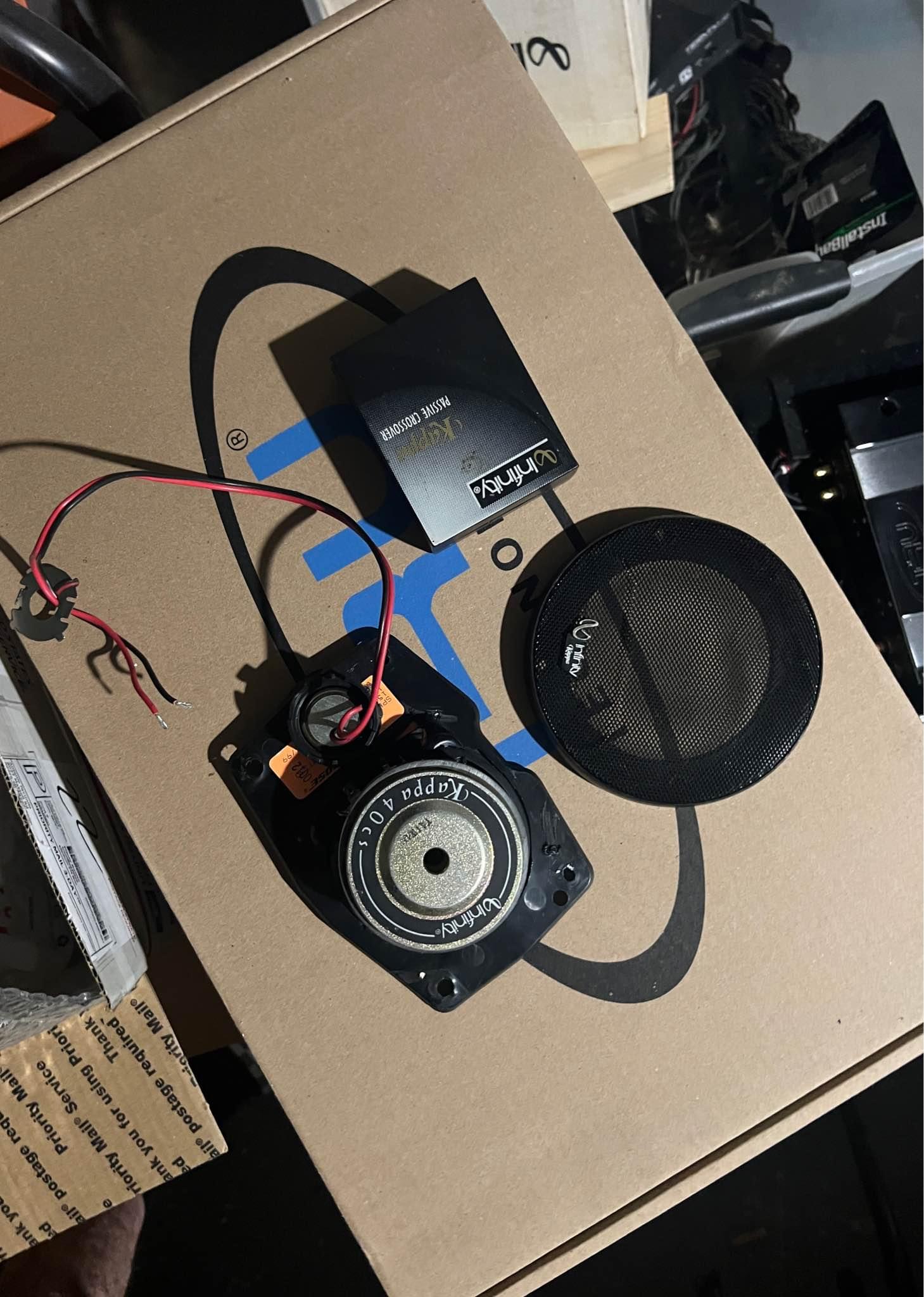 Old School Infinity Kappa 4 Inch Component Set - Pro Audio Equipment ...