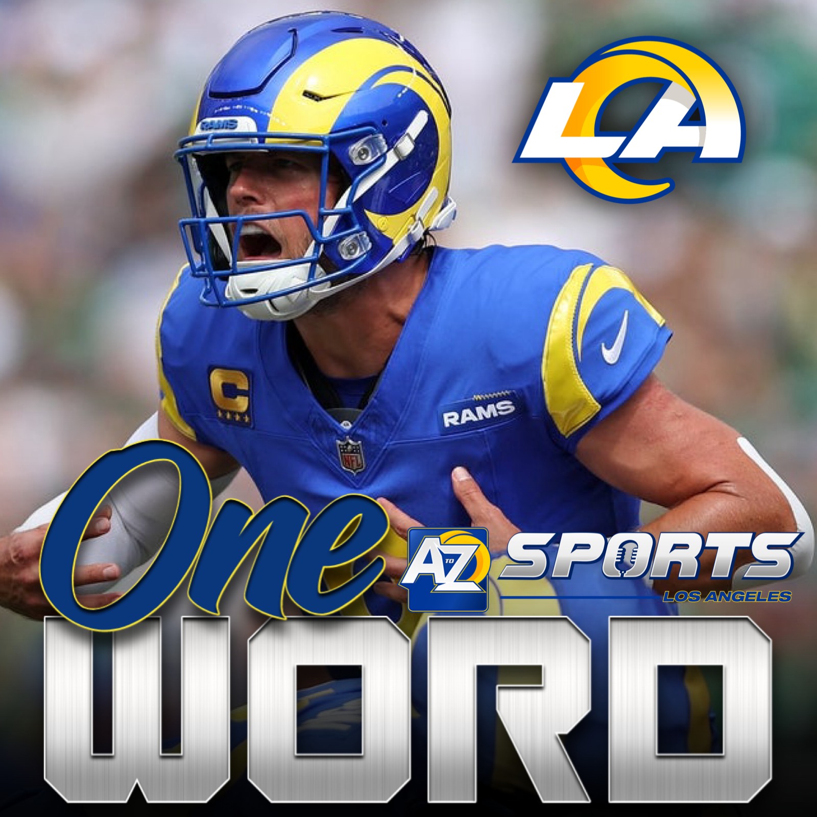 ONE WORD to describe... - Los Angeles Rams - A to Z Sports | Facebook