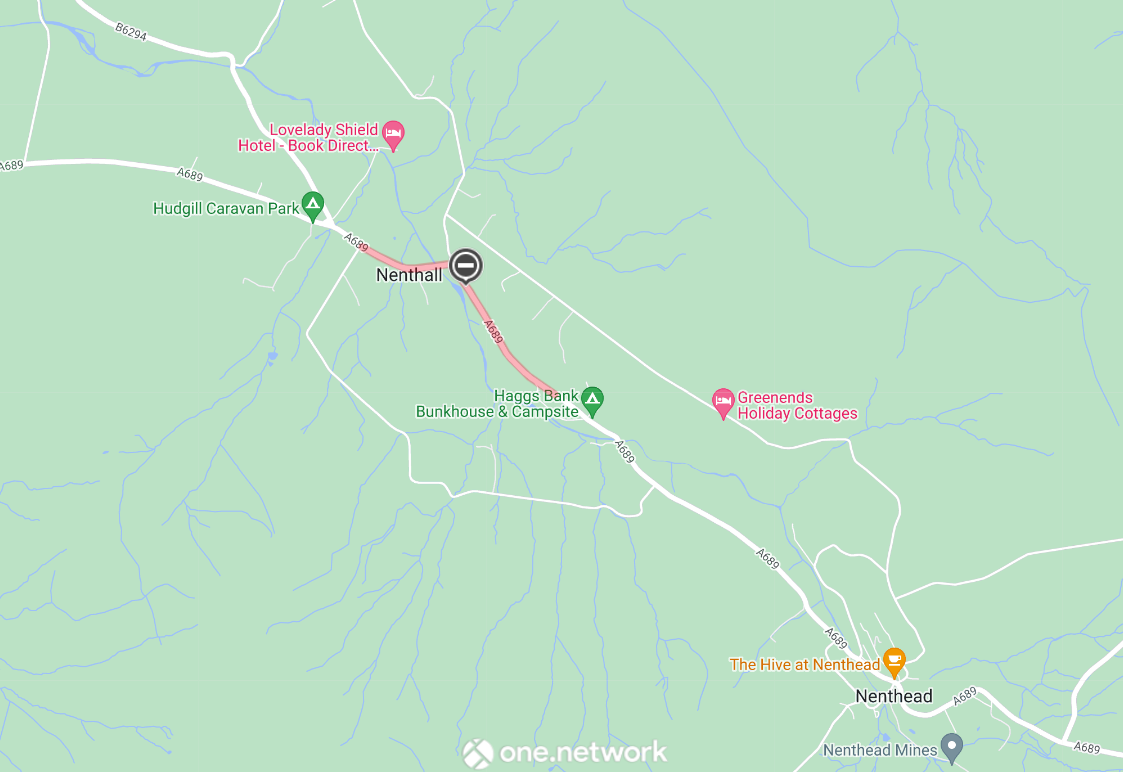 ⛔️ A689 Nenthall Alston ⛔️ Planned:... - Cumbria Road Watch | Facebook