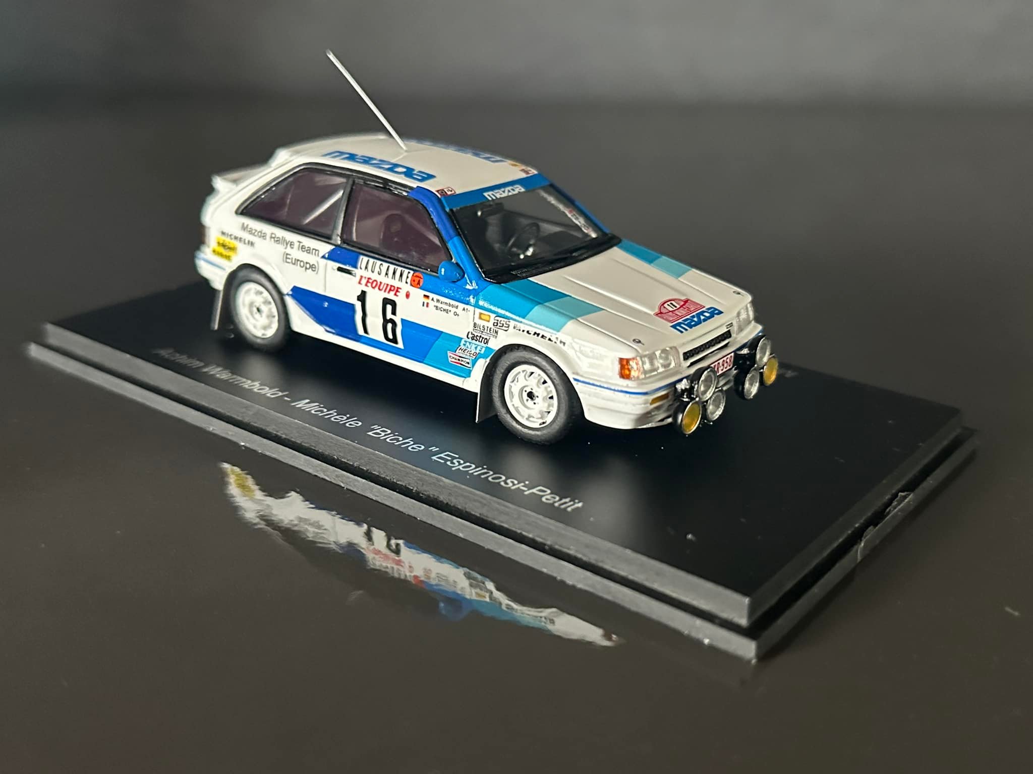 Modèle Réduit Talbot Samba Rallye - Monte-Carlo 1983 à L'échelle 1/43, Neuf Sous Blister