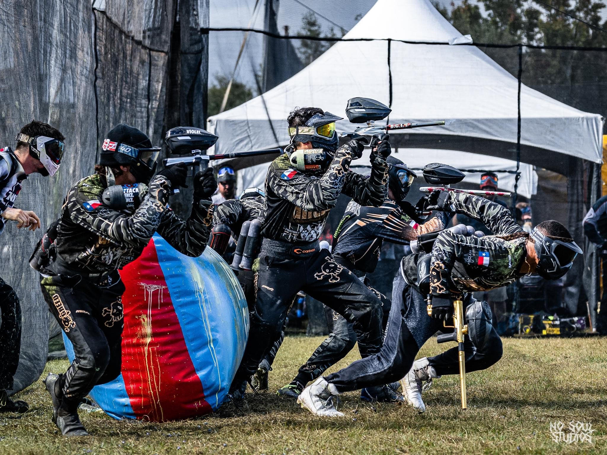 Maillot De Paintball MAXX Austin Notorious - Taille XL, Bleu - Occasion En Bon état