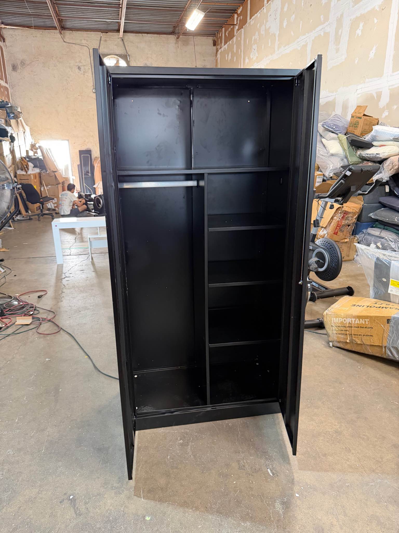 (DENTED) Bestoo Metal Storage Cabinet, 71