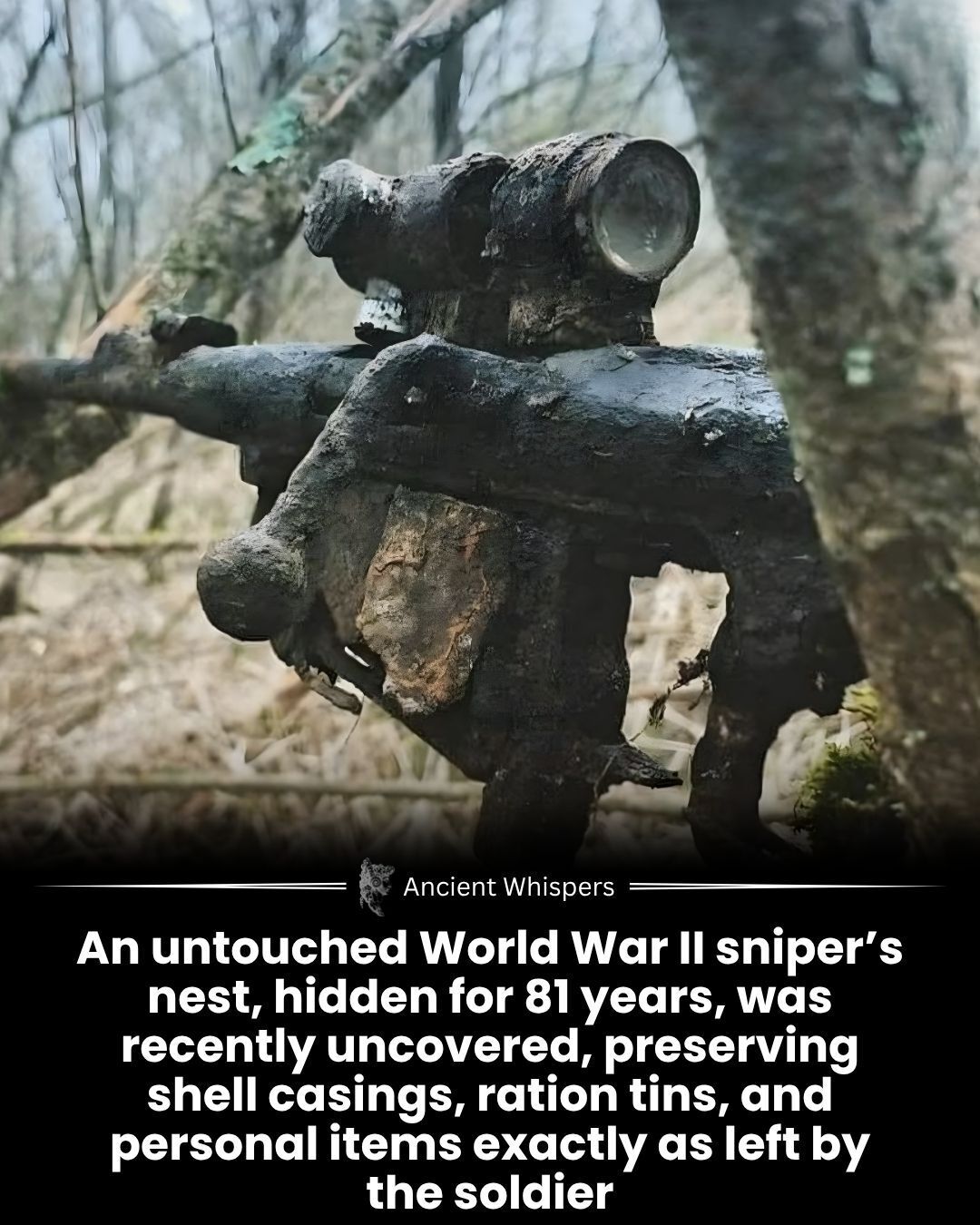 Hidden for more than 80 years, a World... - Ancient Whispers | Facebook