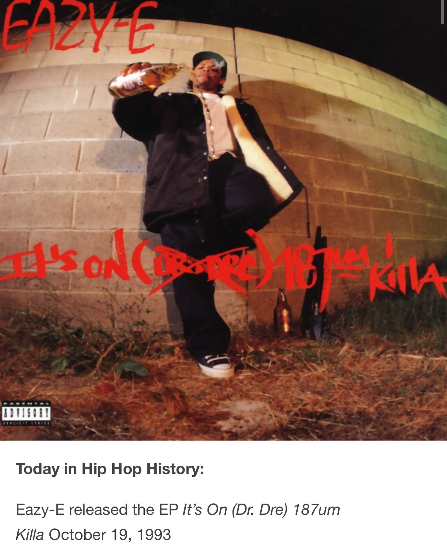 Eazy-E released his 2nd EP 