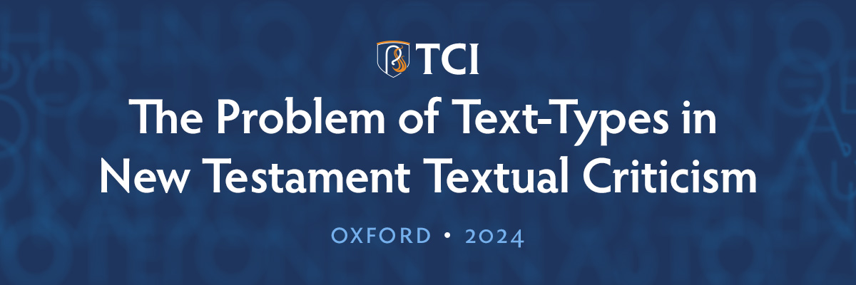 ICYMI: Registration for our next... - Text & Canon Institute | Facebook