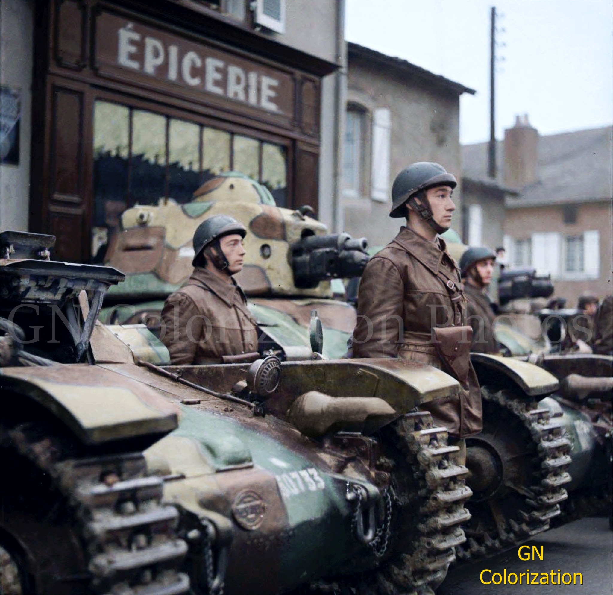 French tank Renault R35 number 500355
