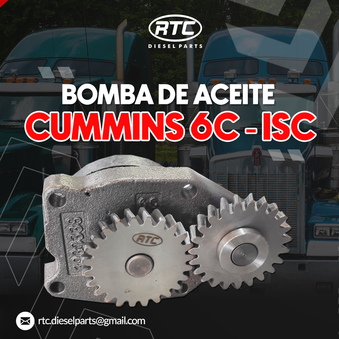 📣 BOMBA DE ACEITE 🚚 CUMMINS 6C & ISC... - RTC Diesel Parts