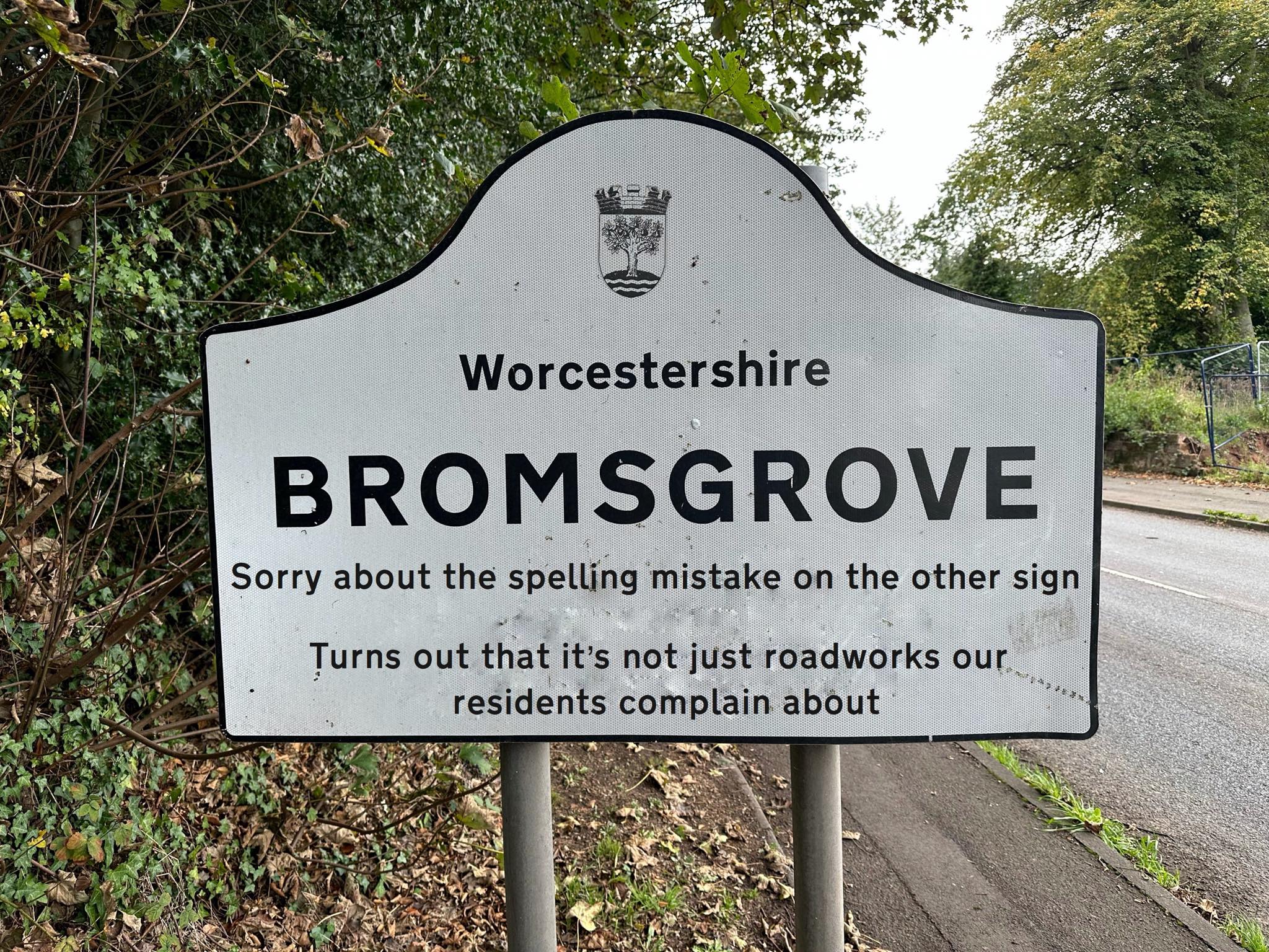Traffic - Went past this sign earlier and had to look twice! What an ...