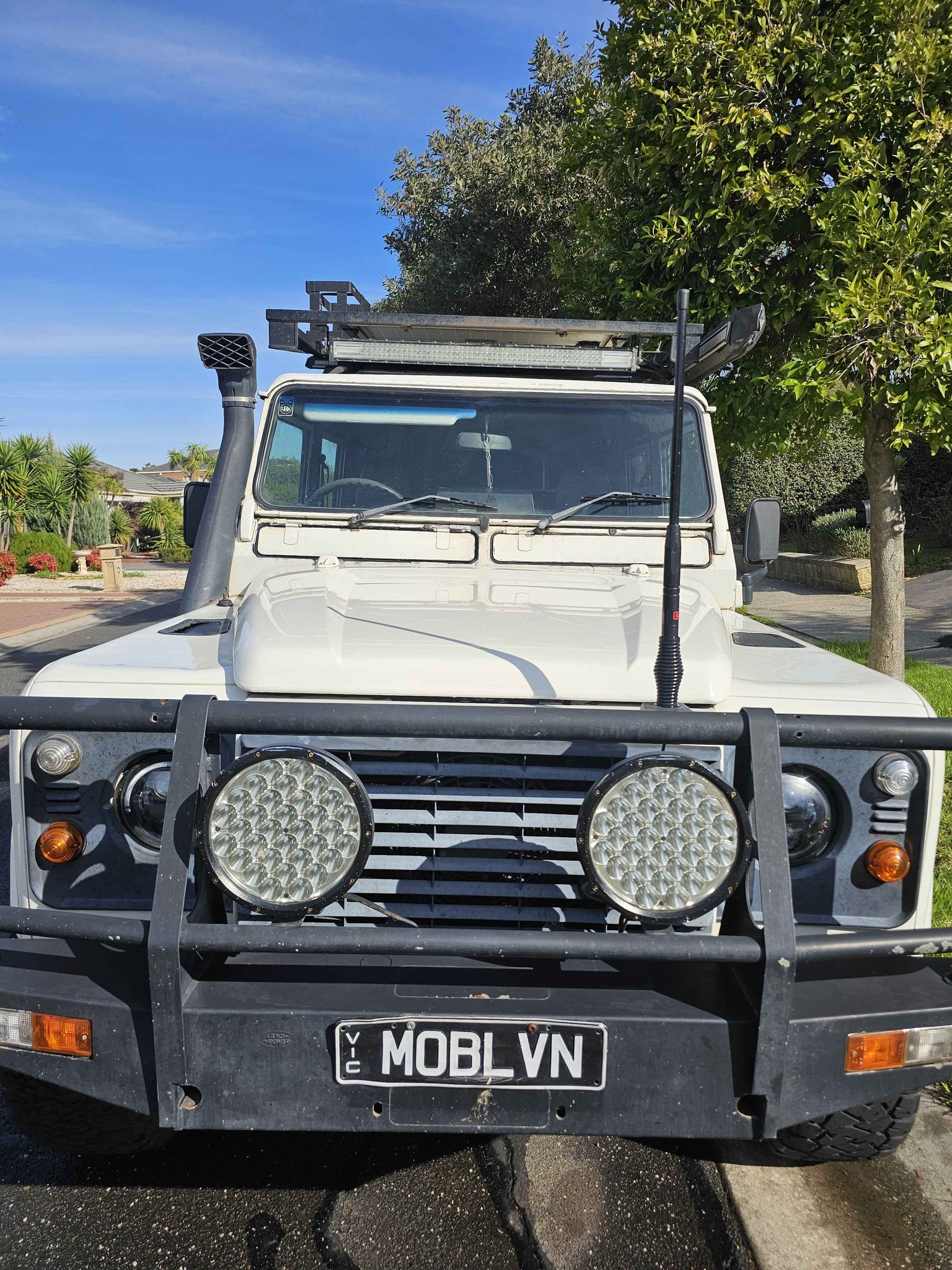 Bison Autodesign Rear Window Guard Grille Set For Land Rover Defender 90 110 (Post 2002) – 3 Piece Kit